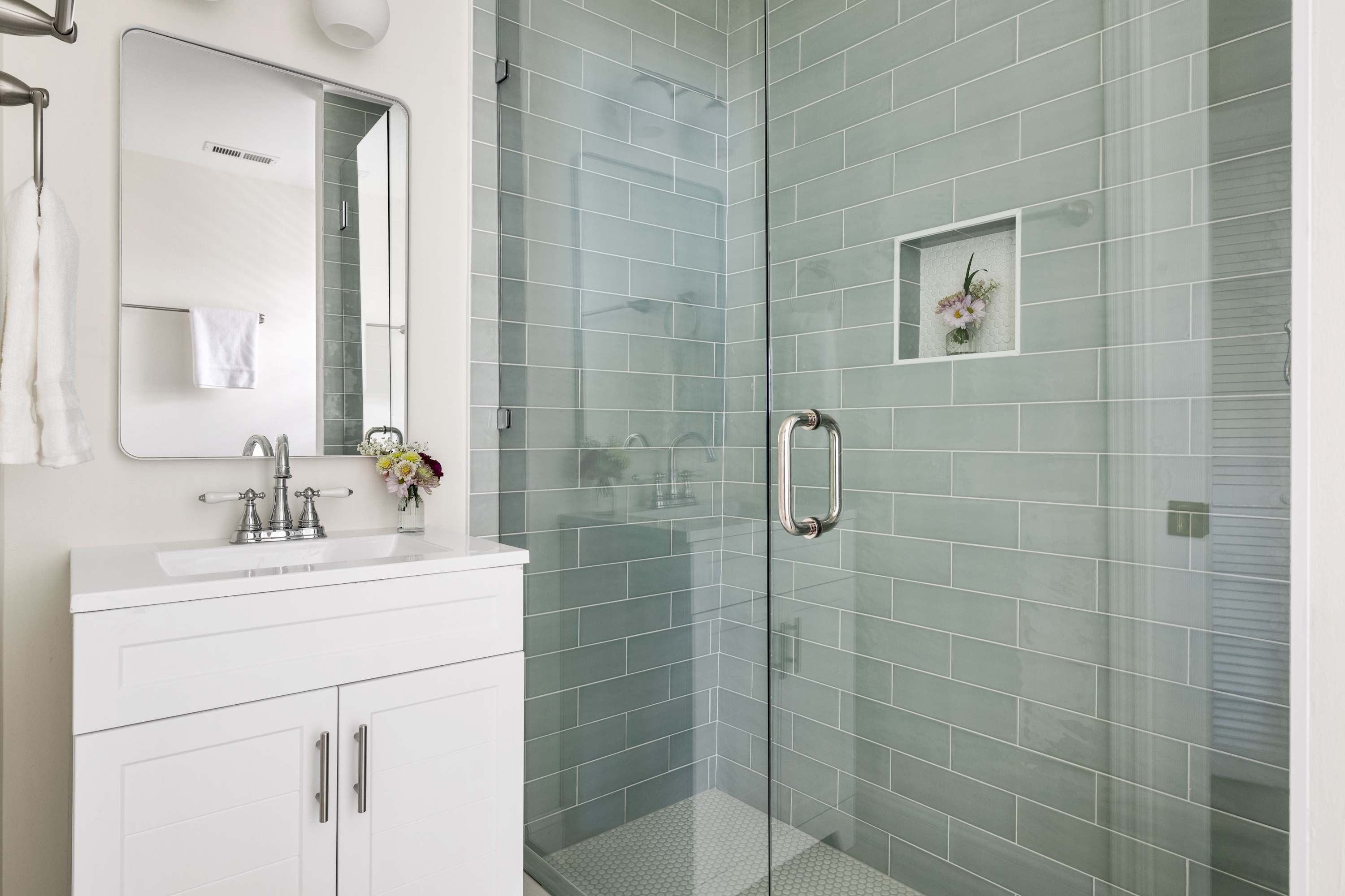 Bathroom #2: Walk-in Shower