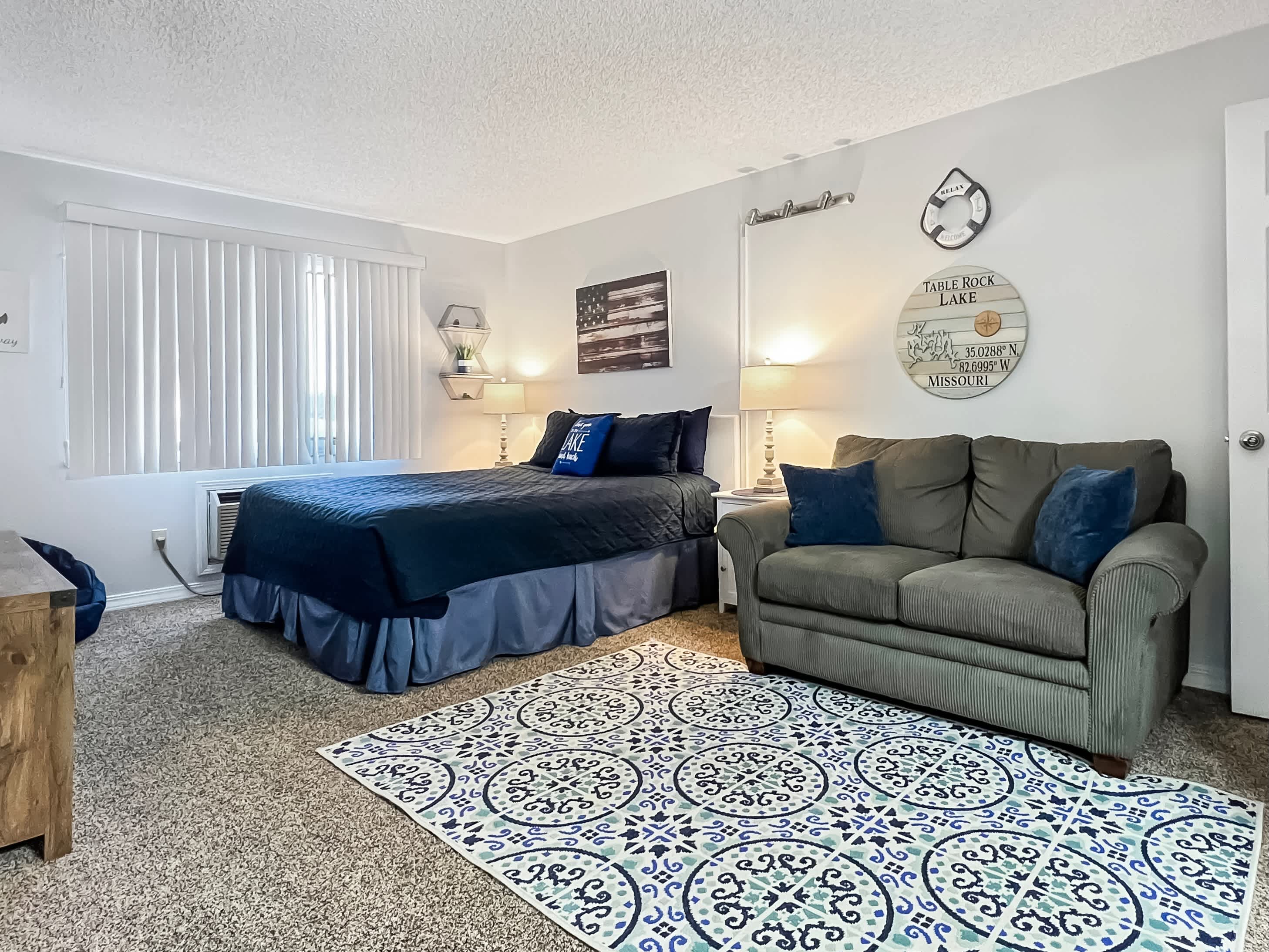 Beautiful second bedroom with tons of space