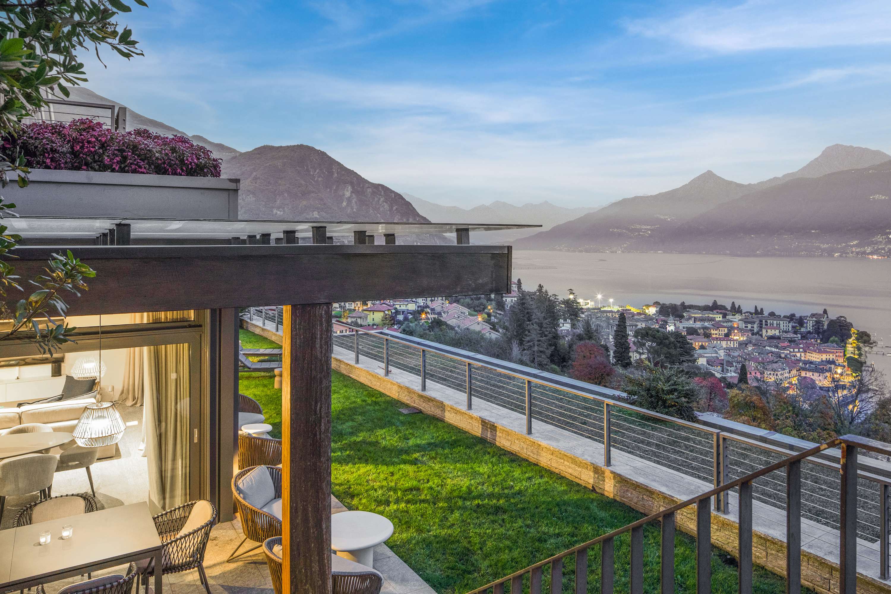 Luxury Penthouse Lake View, Pool, Terrasse, Sauna — Menaggio, Lombardy — vacation rental