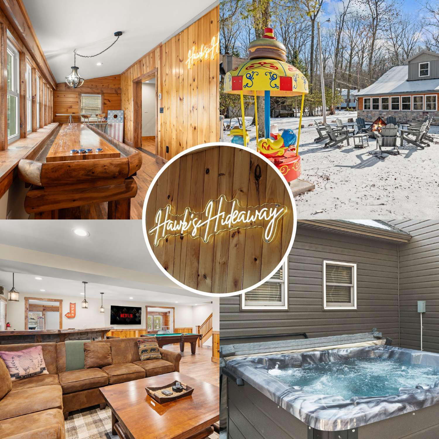 Luxury 6BR Lakehouse - 250ft to Lake Harmony