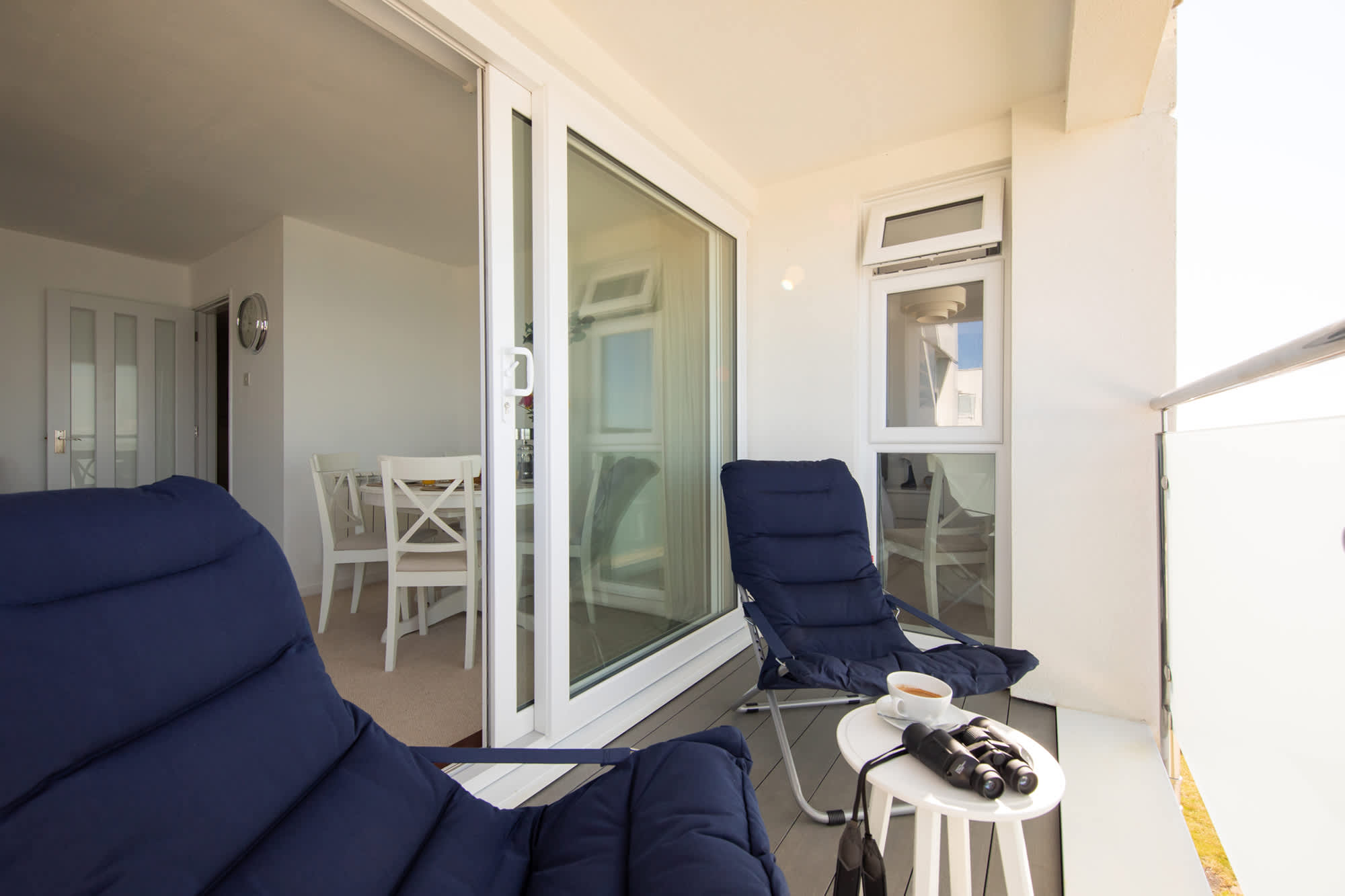 You don't have to leave the apartment to enjoy the fantastic outdoor ambiance