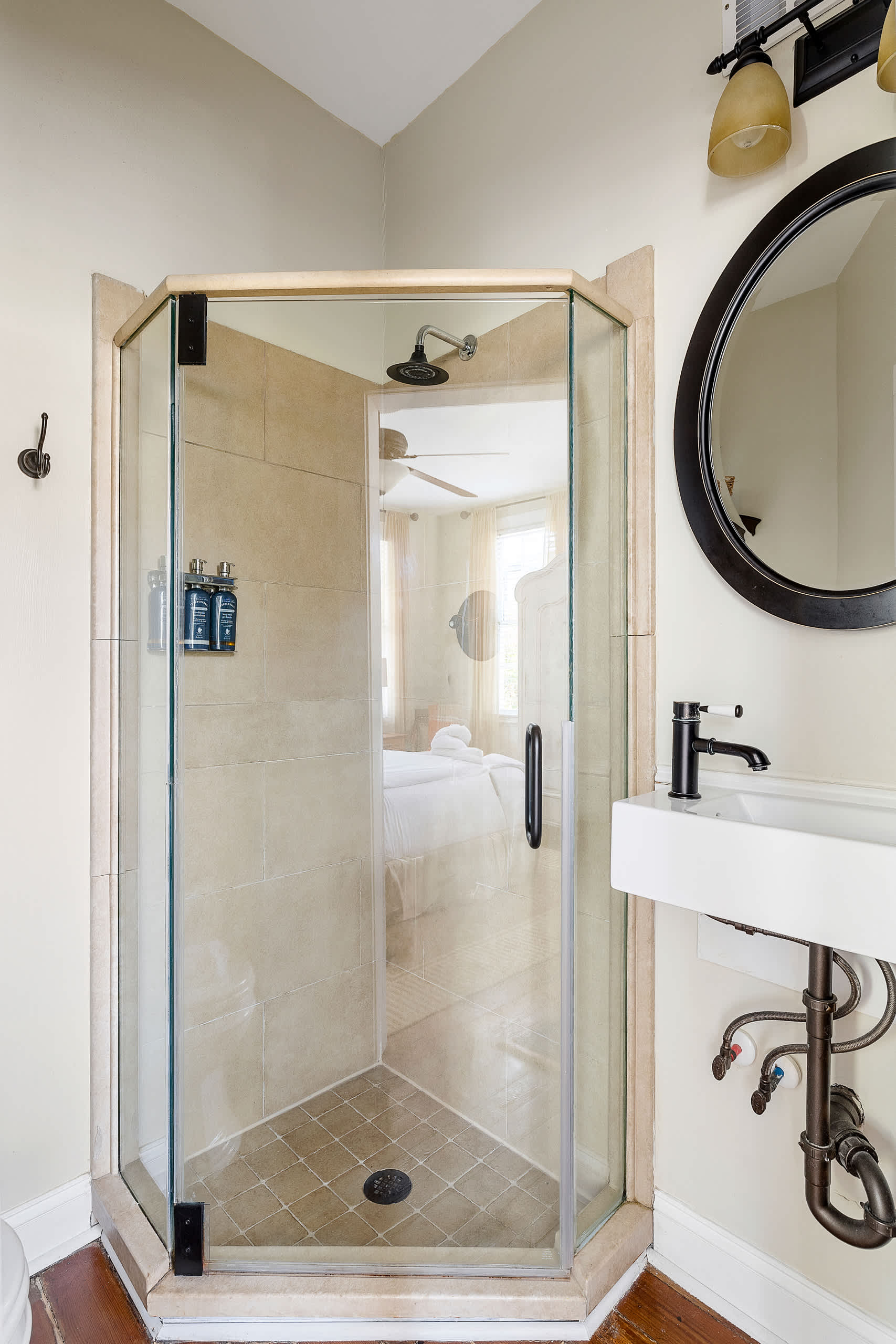 Bathroom #2: Walk-in shower 