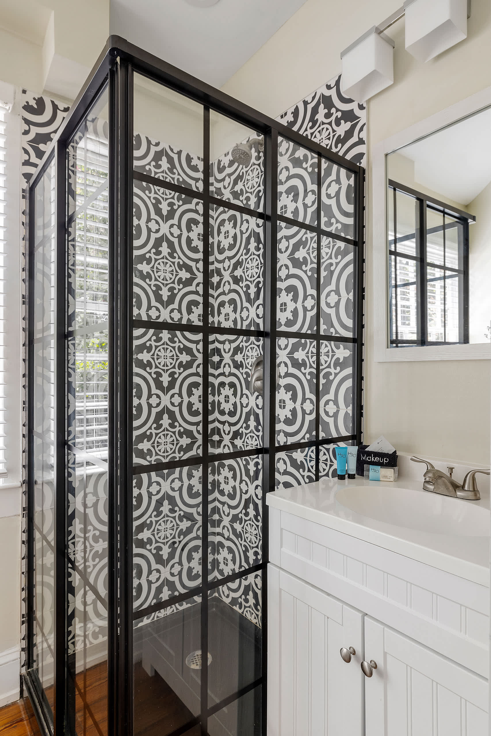 Bathroom #3: Walk-in shower 