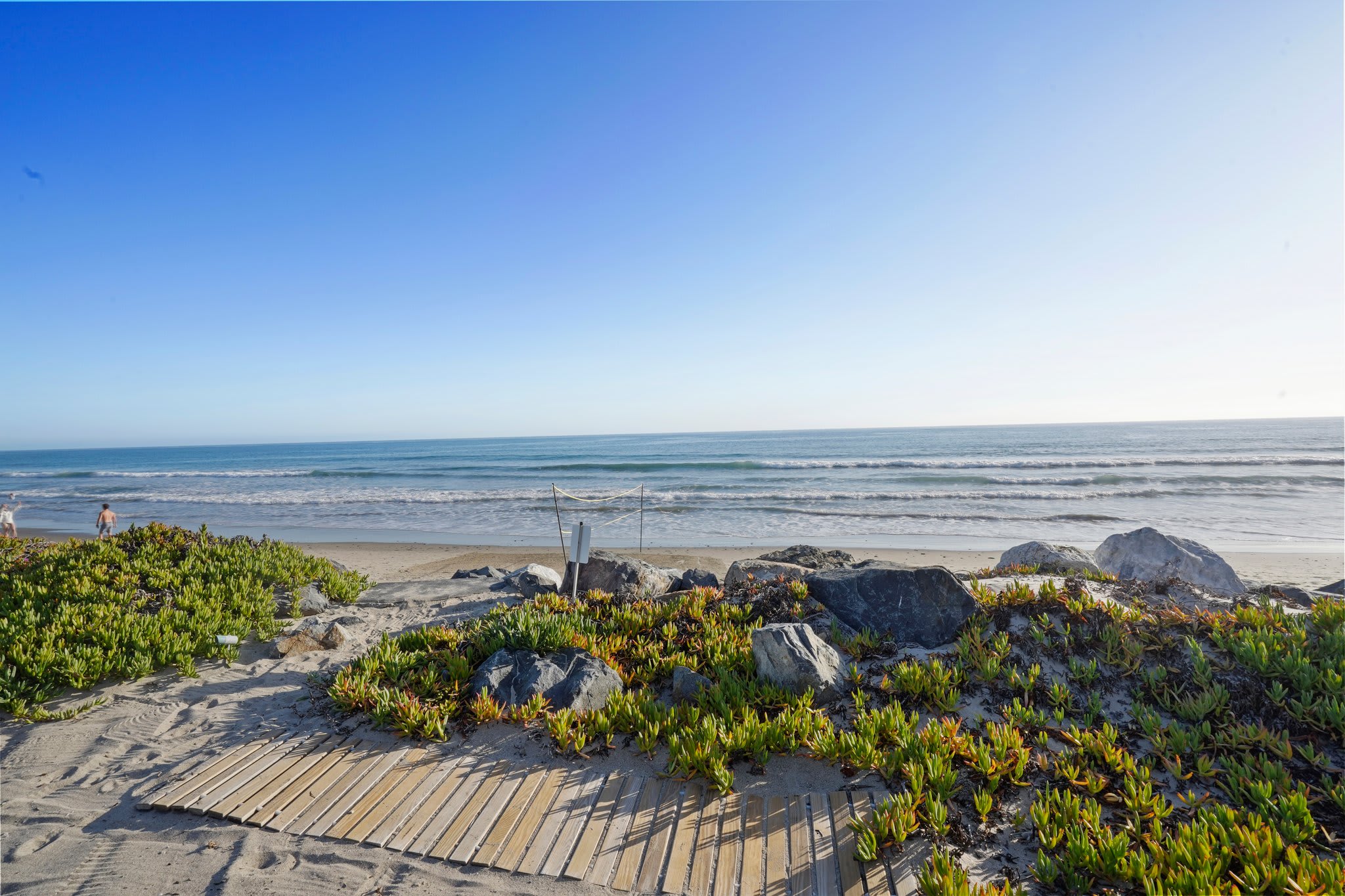 Where your backyard is the beach.