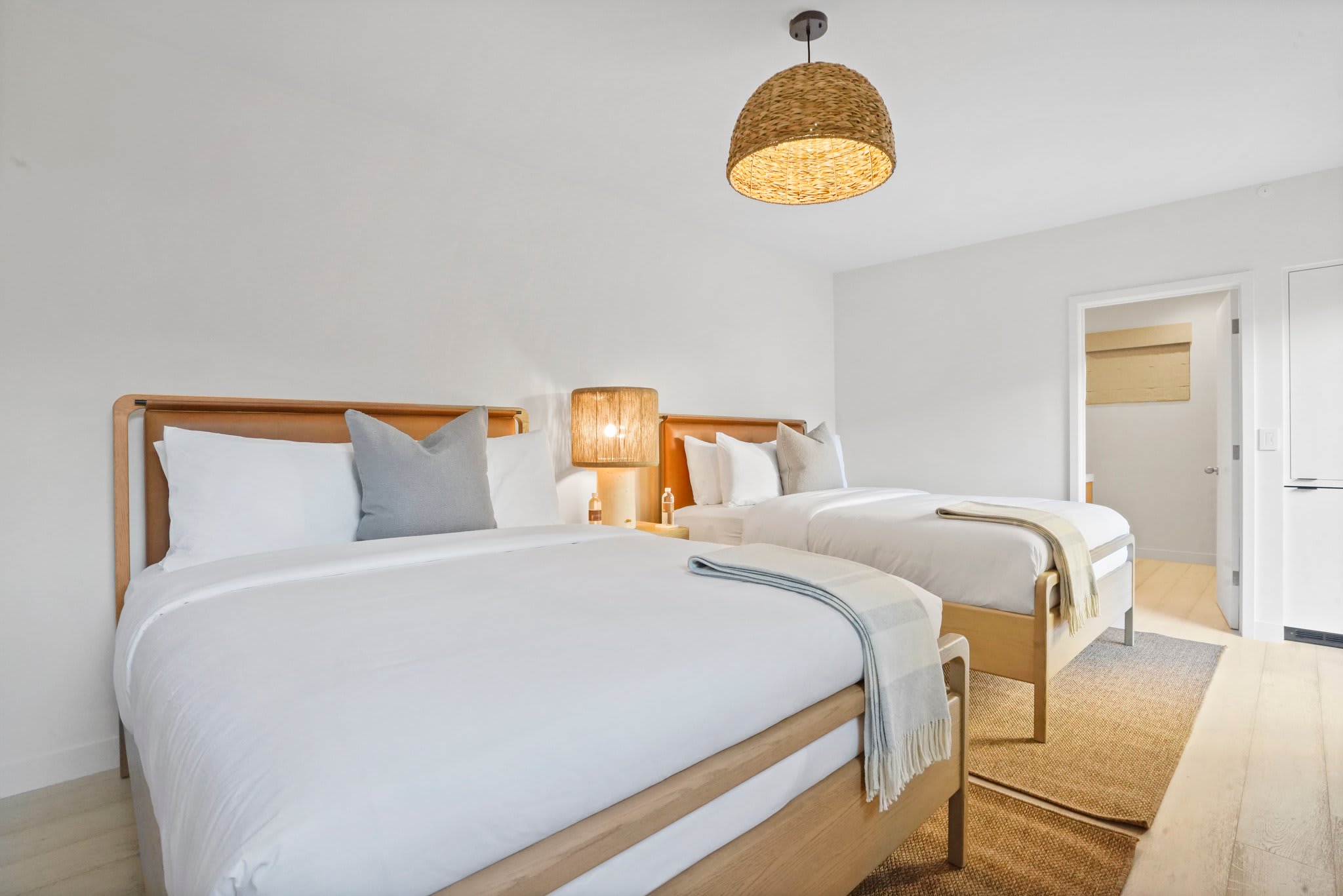 Soft textures and high-end bedding make every night feel indulgent.