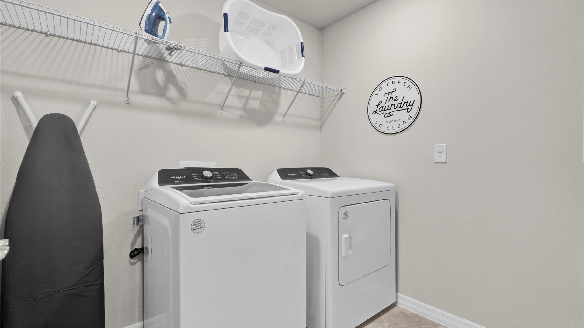 In-home laundry facilities