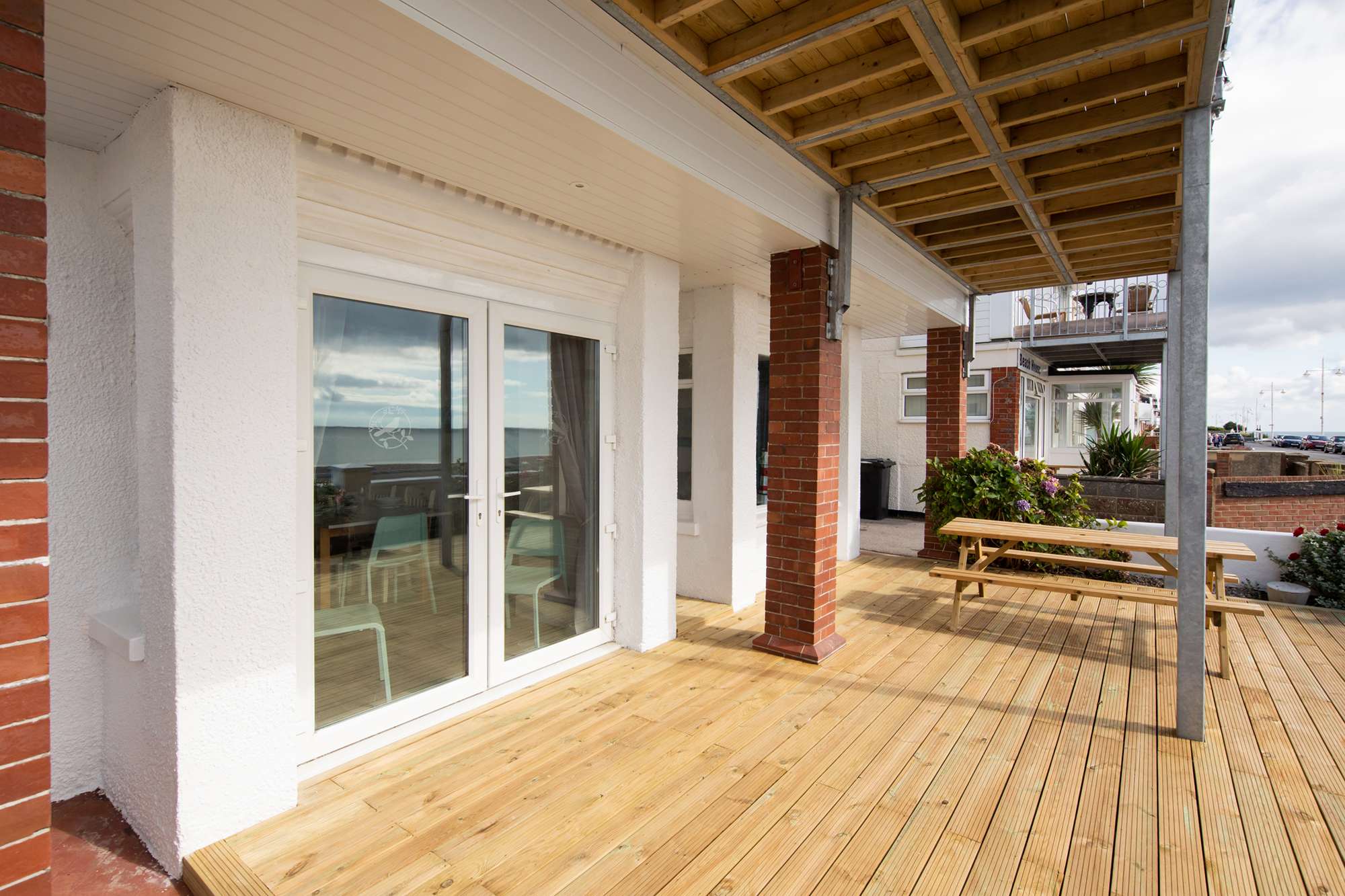 Welcome to your decked beachfront oasis with the best views in town