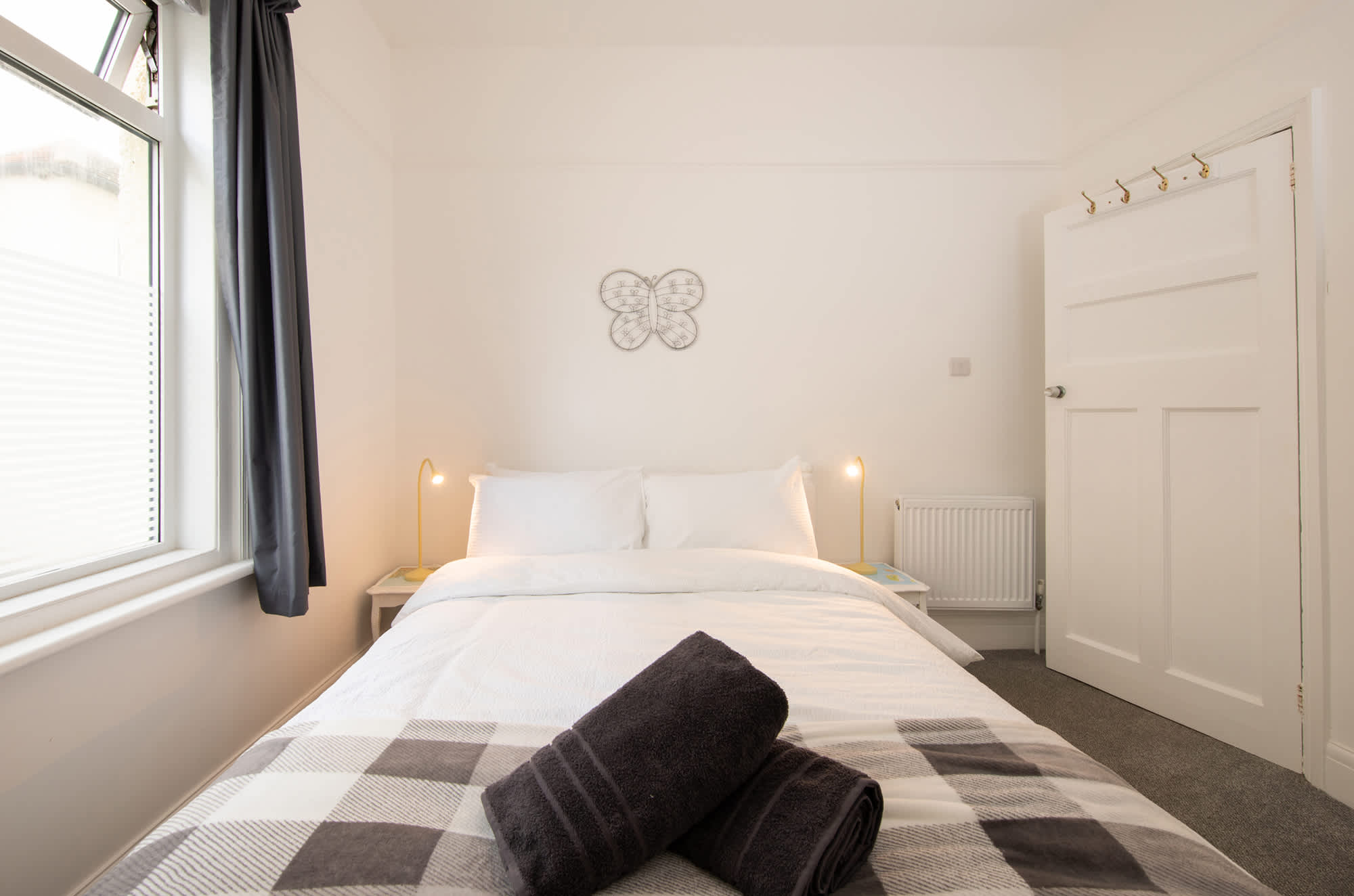 Each bed is topped with quality bedding and linen along with soft fluffy towels