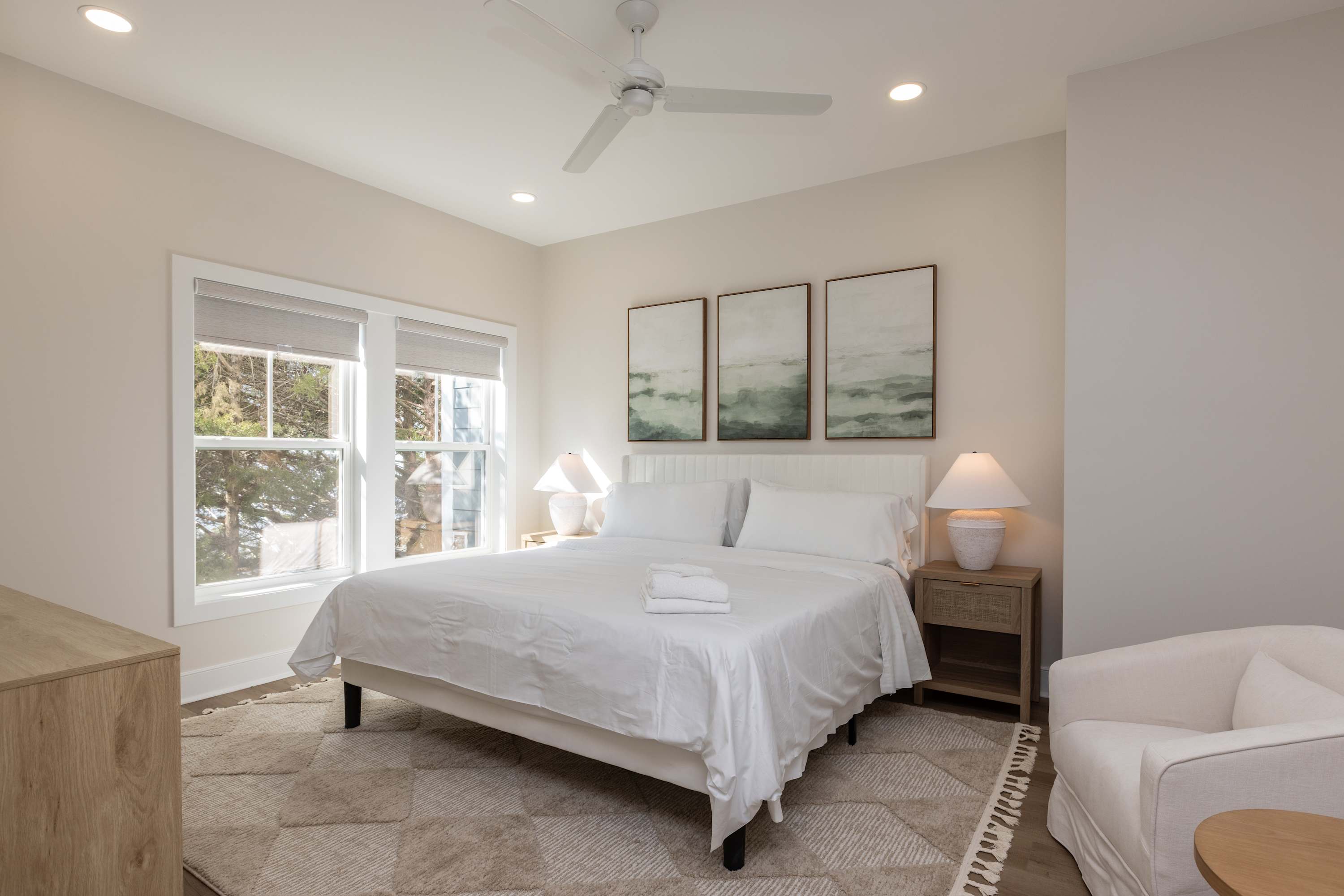 2nd Floor master bedroom - king