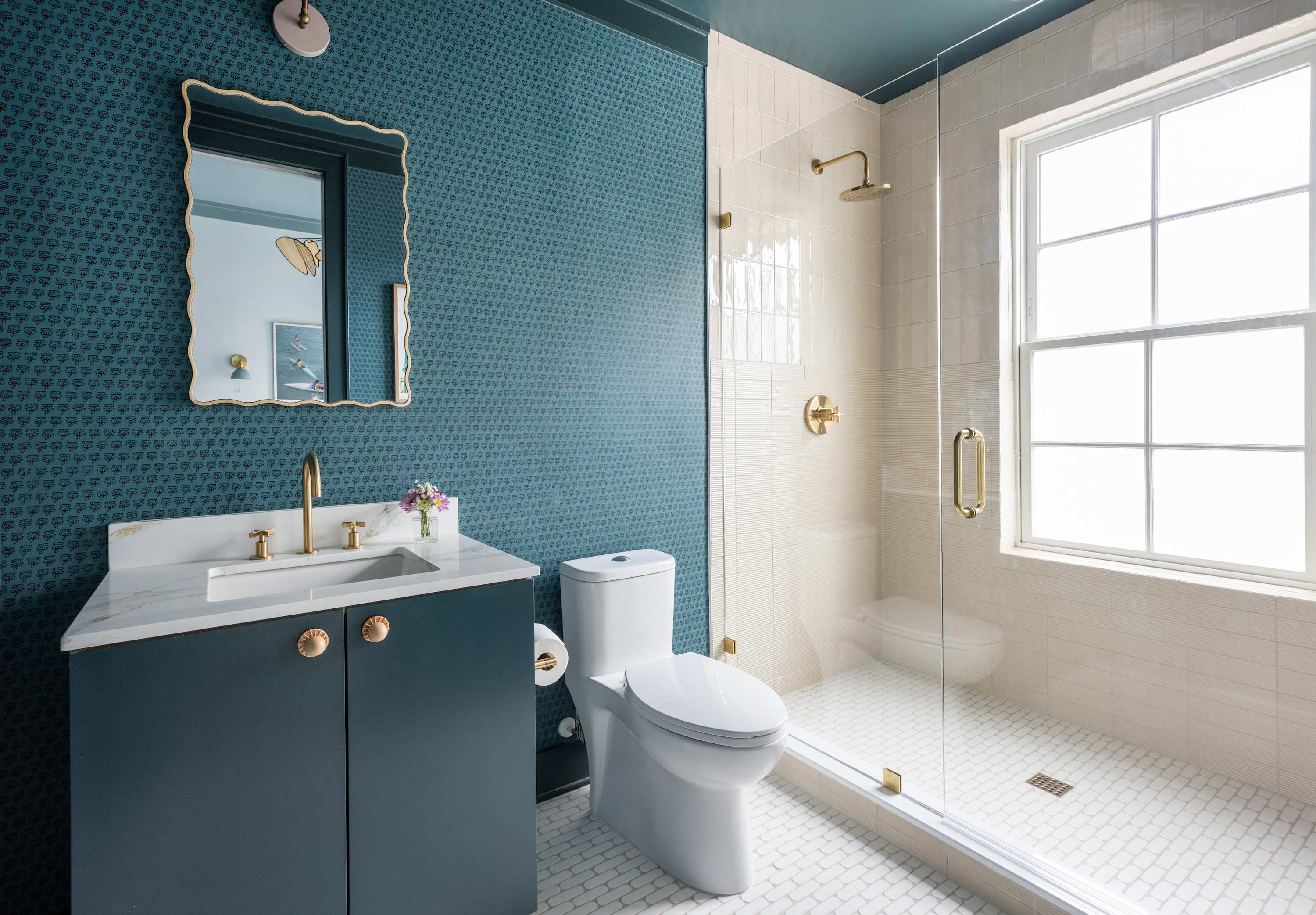 Bathroom #2: Walk-in Shower