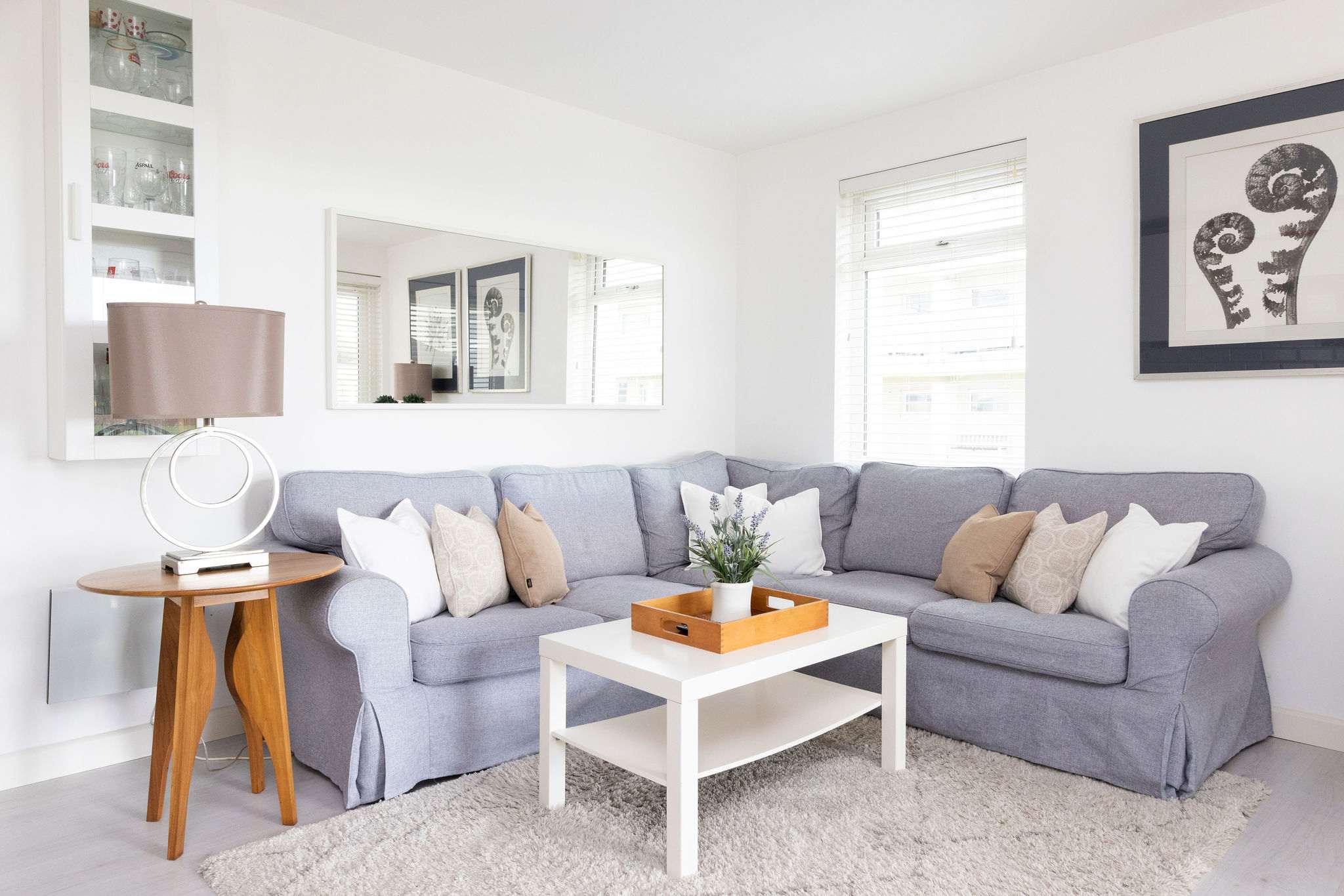 After a day exploring the local area, come back to an inviting and cosy living space.