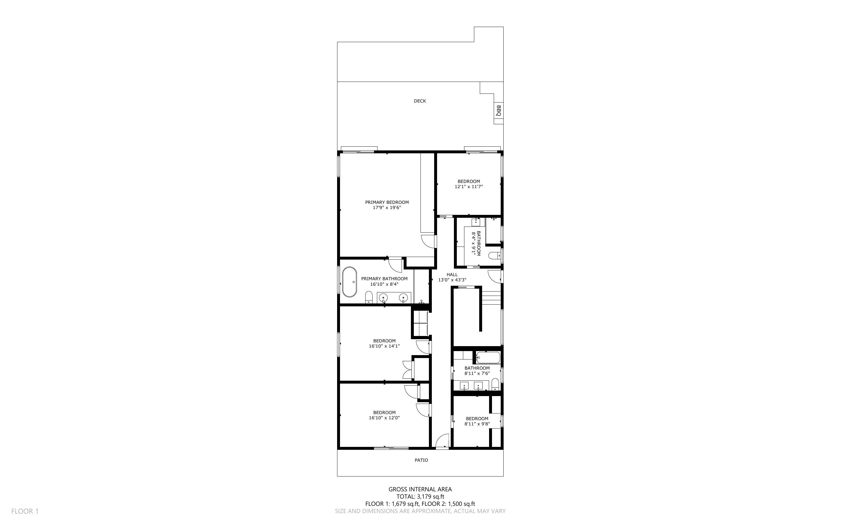 An open-concept design where every space flows seamlessly from one to the next.