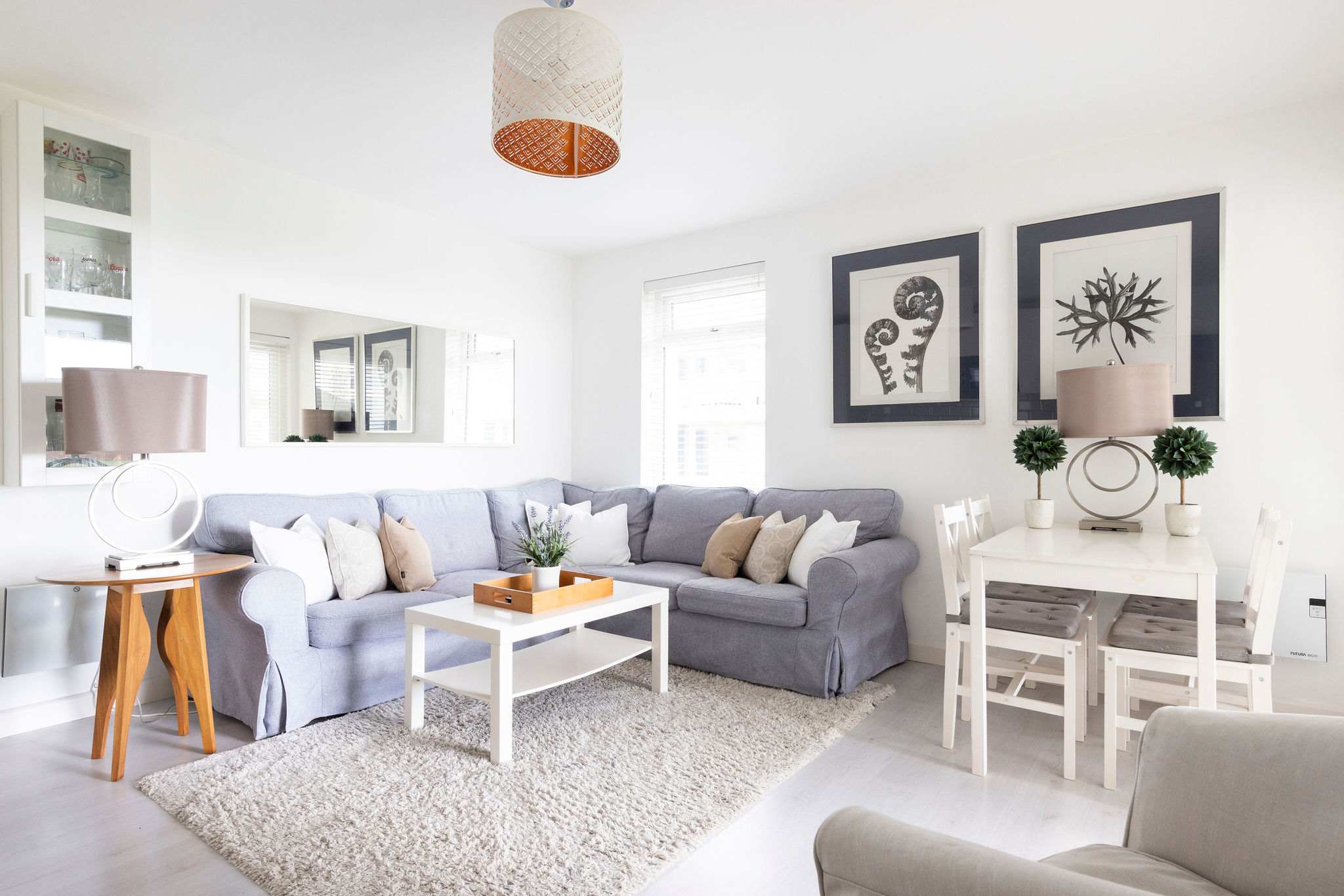 The open living space is perfect for relaxing with friends or family.