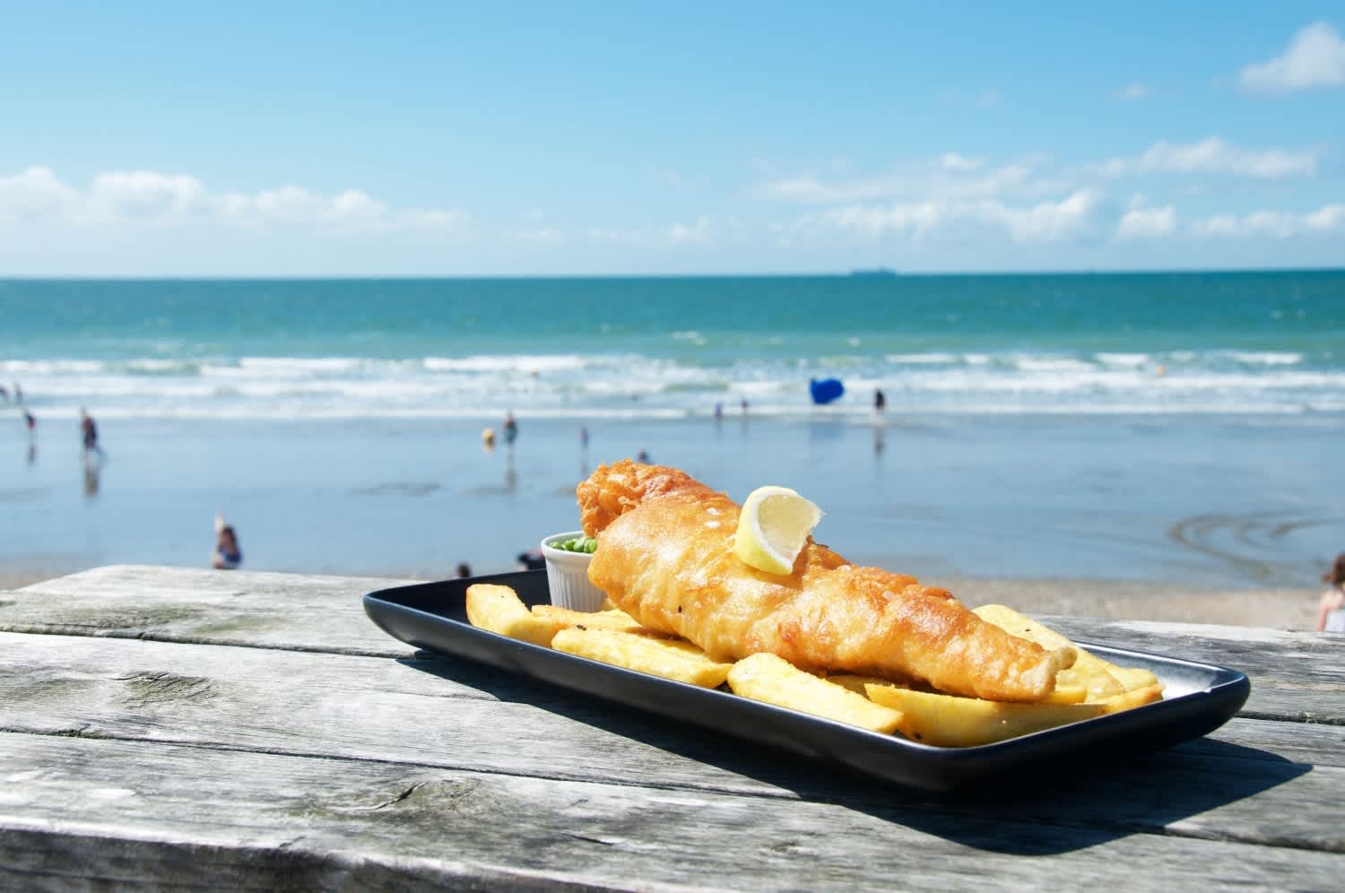 Head to Billy's on The Beach at Bracklesham Bay for a fish & chip supper!