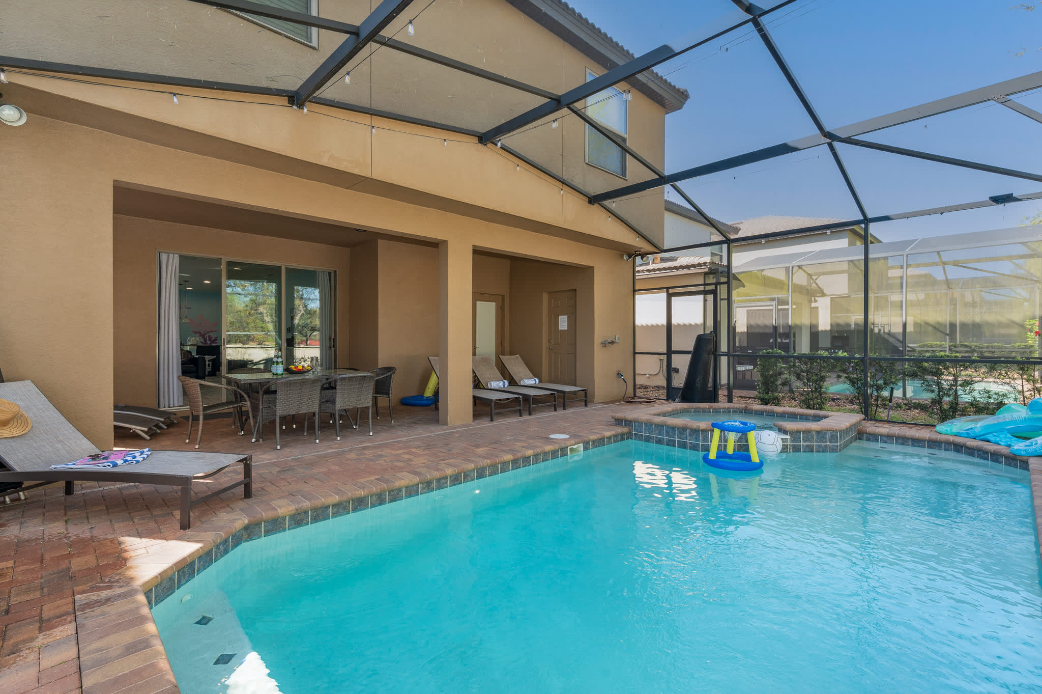 Escape to your own private retreat. Our back area is waiting to provide the ultimate vacation experience