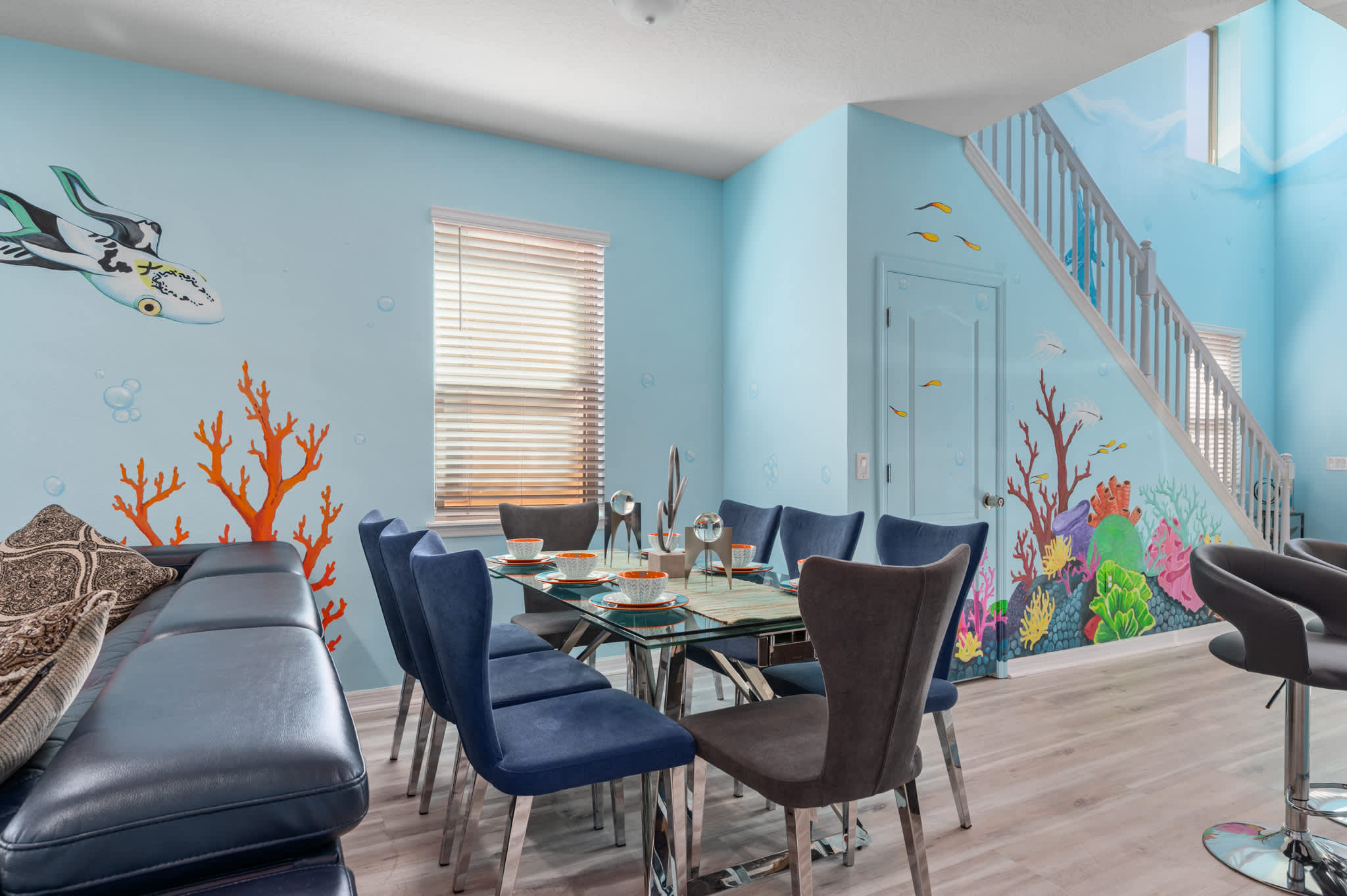 From breakfast to dinner, our dining area is the perfect spot for sharing meals and laughter with loved ones.