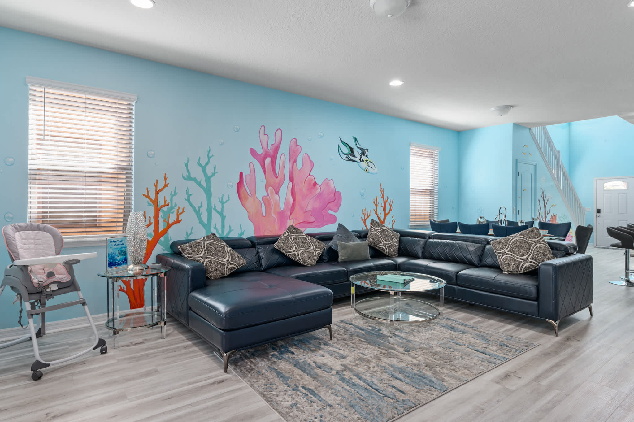 Looking for a cozy and inviting living room? Our property offers the perfect place to kick back and relax.