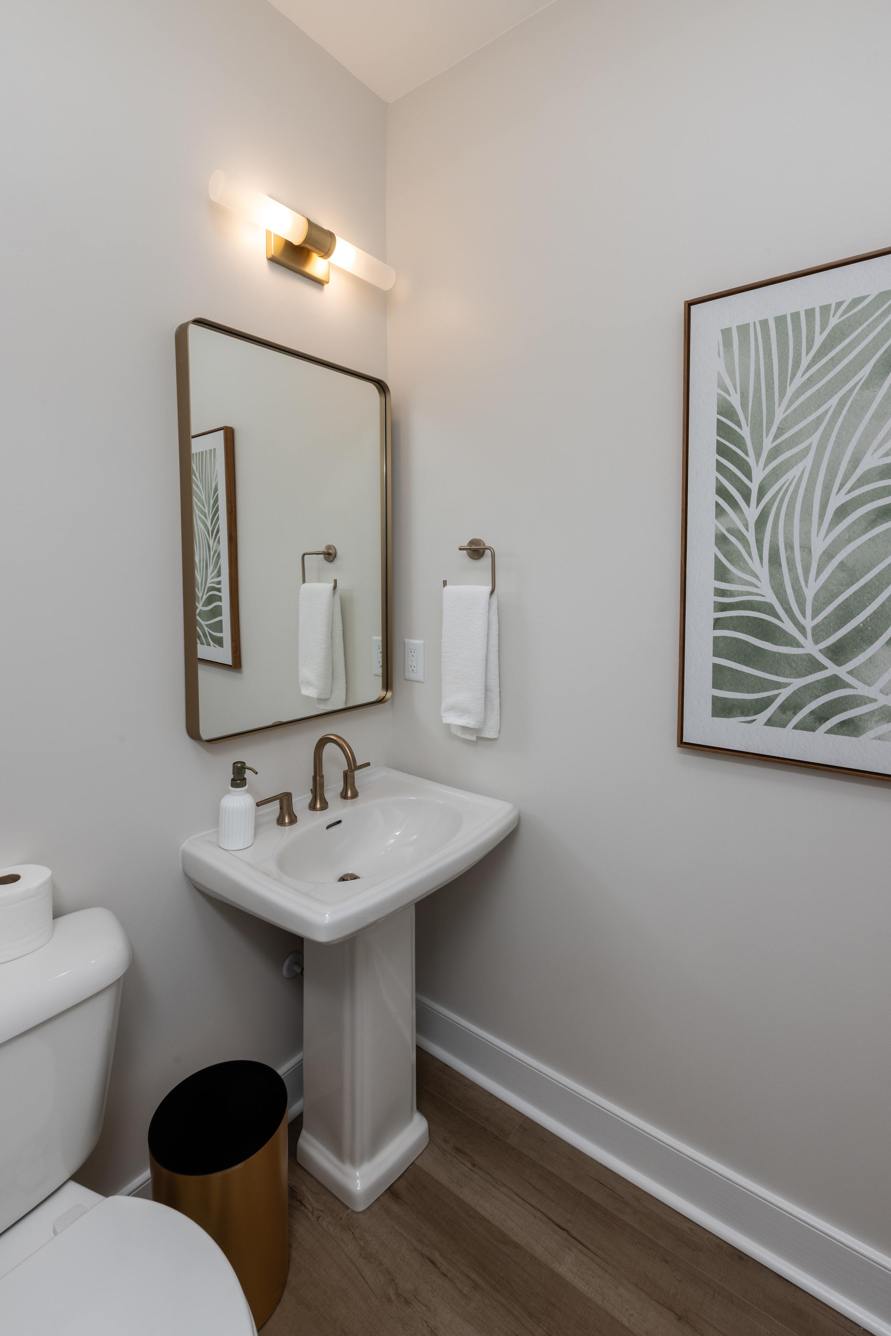 3rd Floor half bath 