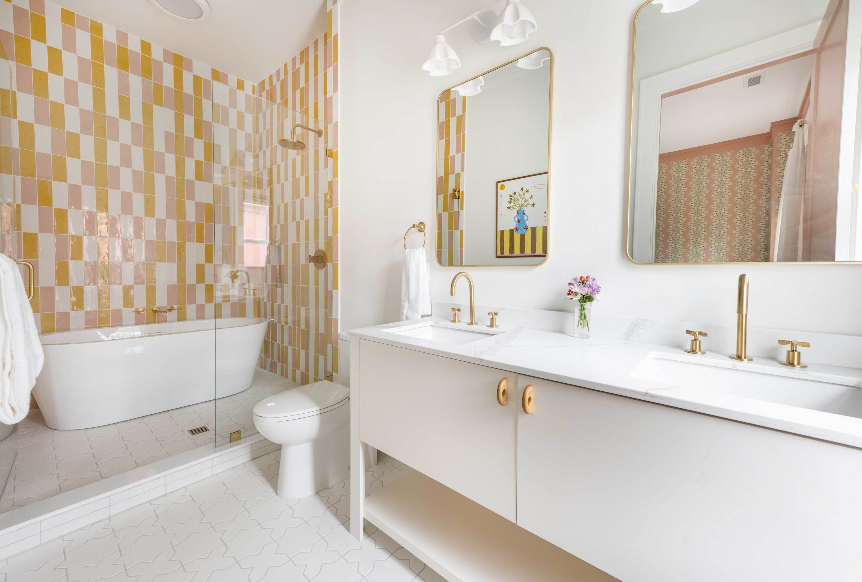 Bathroom #2: Walk-in Shower and Bathtub