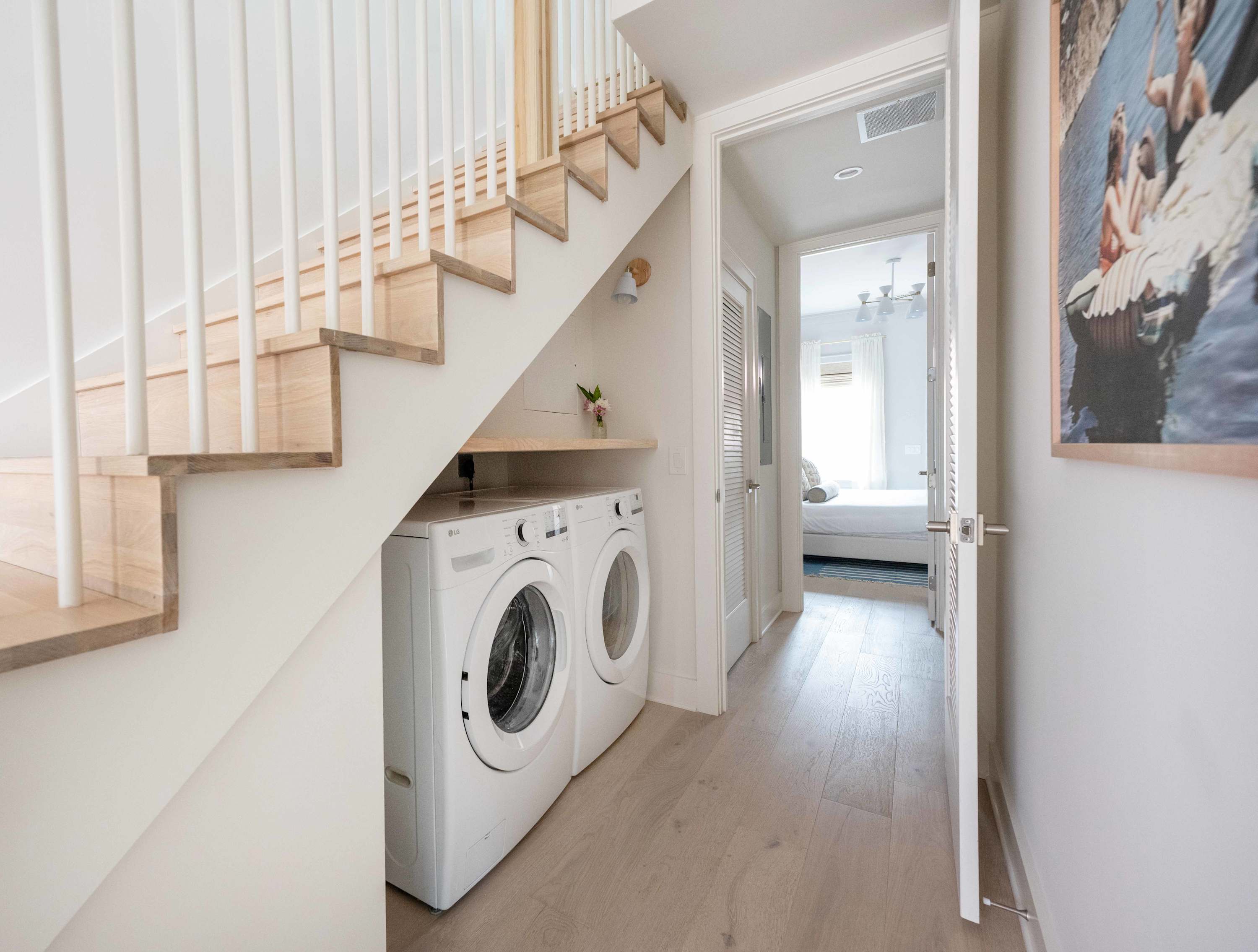 Washer and Dryer for your use! 