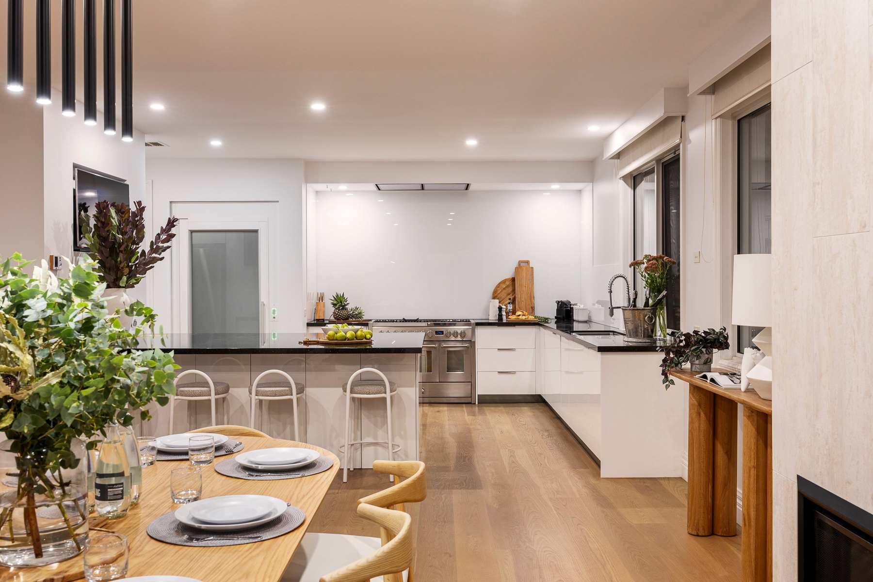 Dining area and Kitchen area
