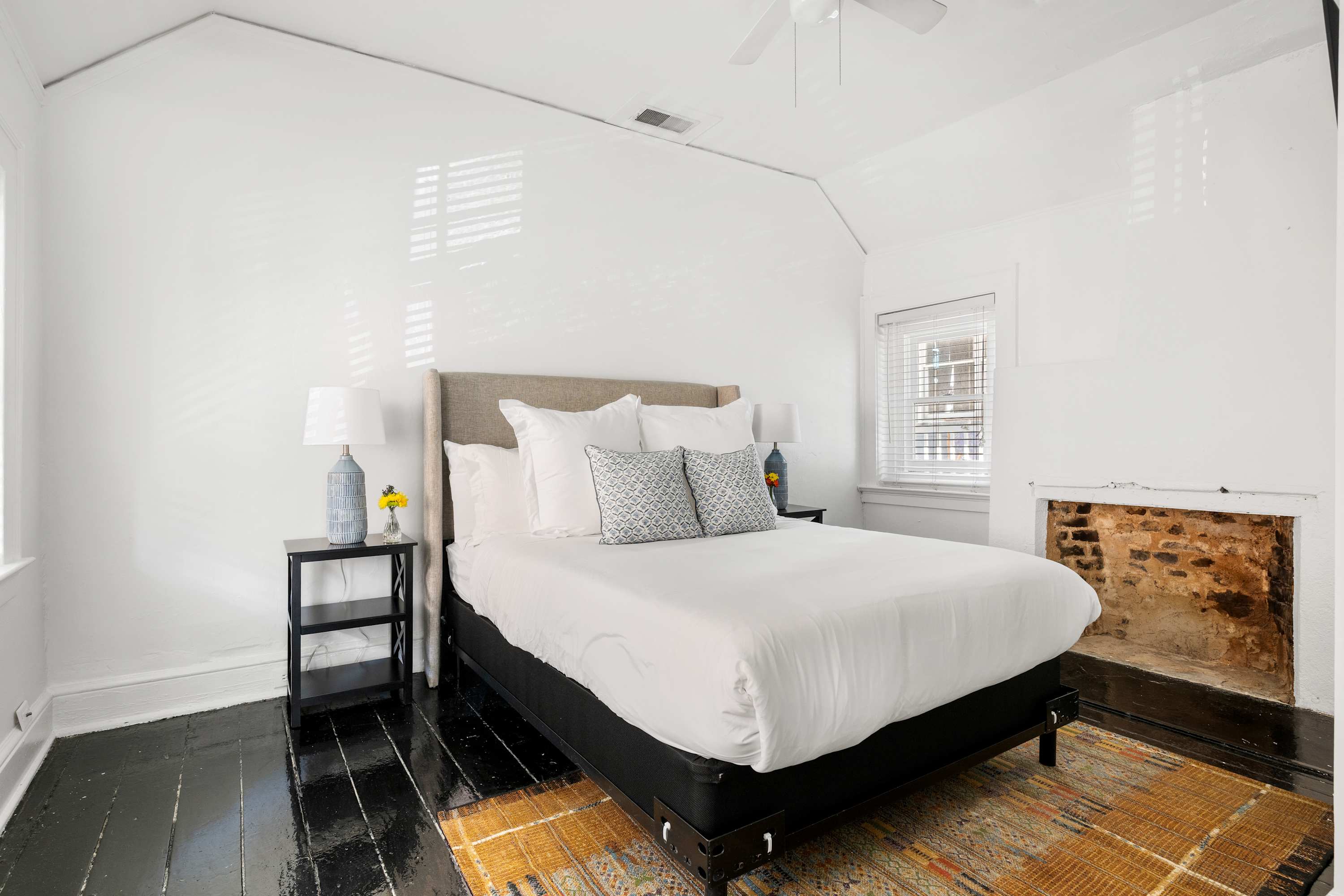 Bedroom #2: Queen Bed w/ TV