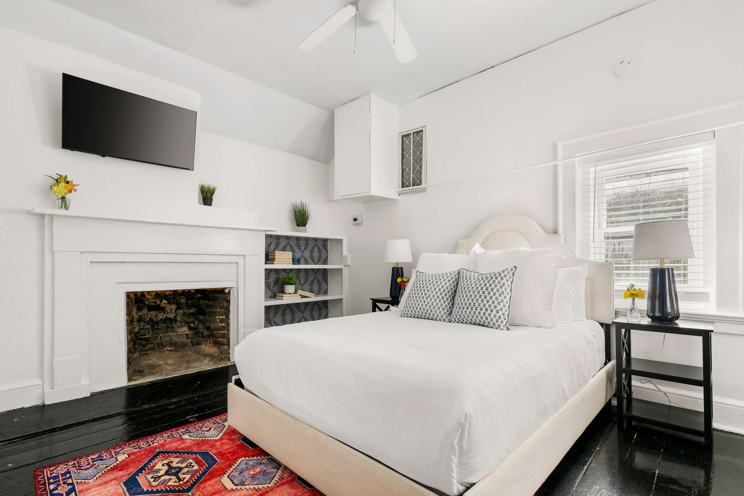 Bedroom #1: King Bed w/ TV