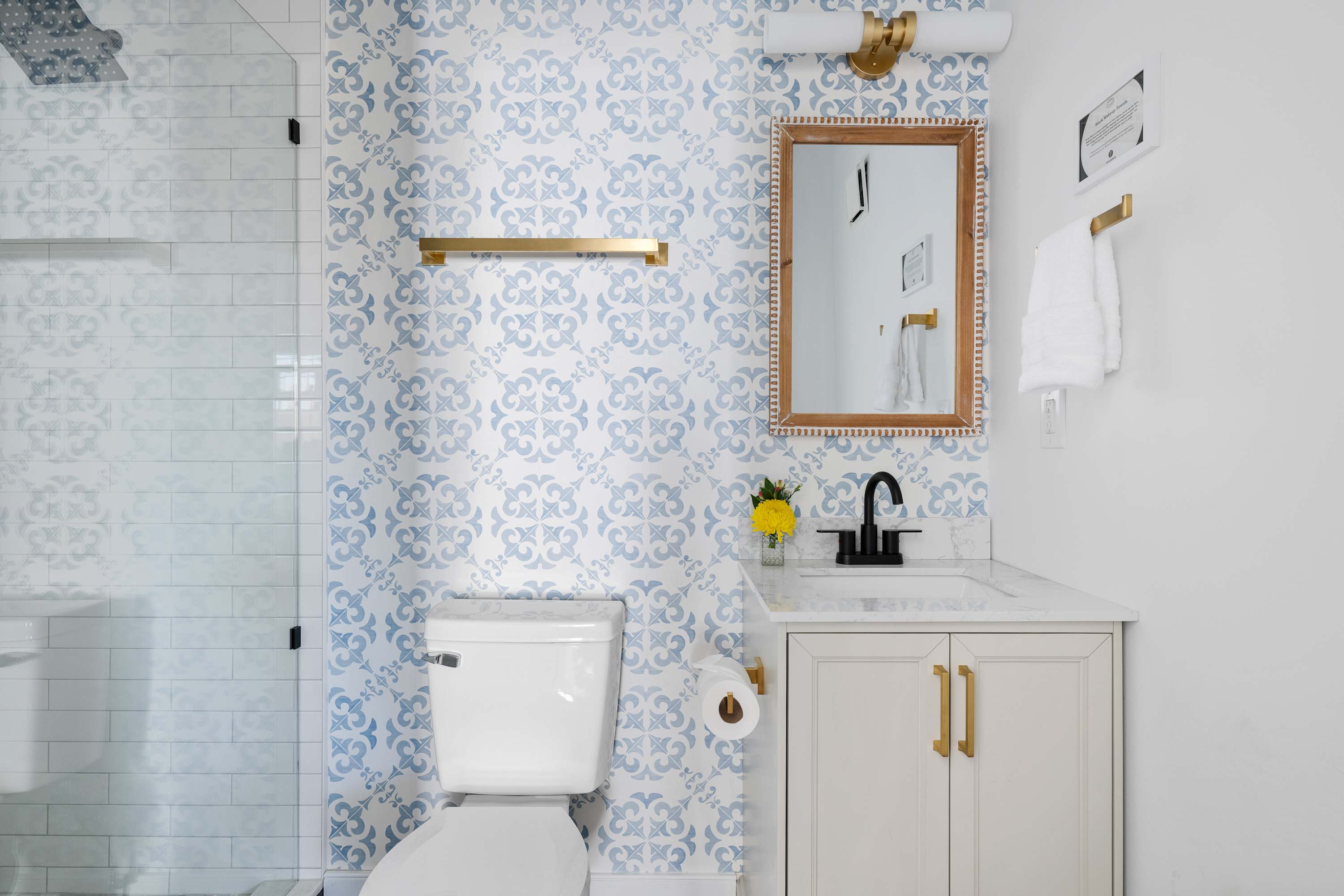 Bathroom #1: Walk-in shower
