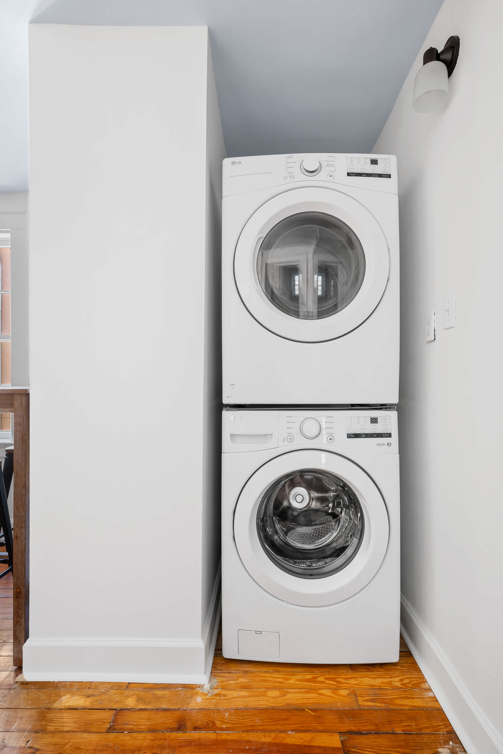 Washer + Dryer for your use!