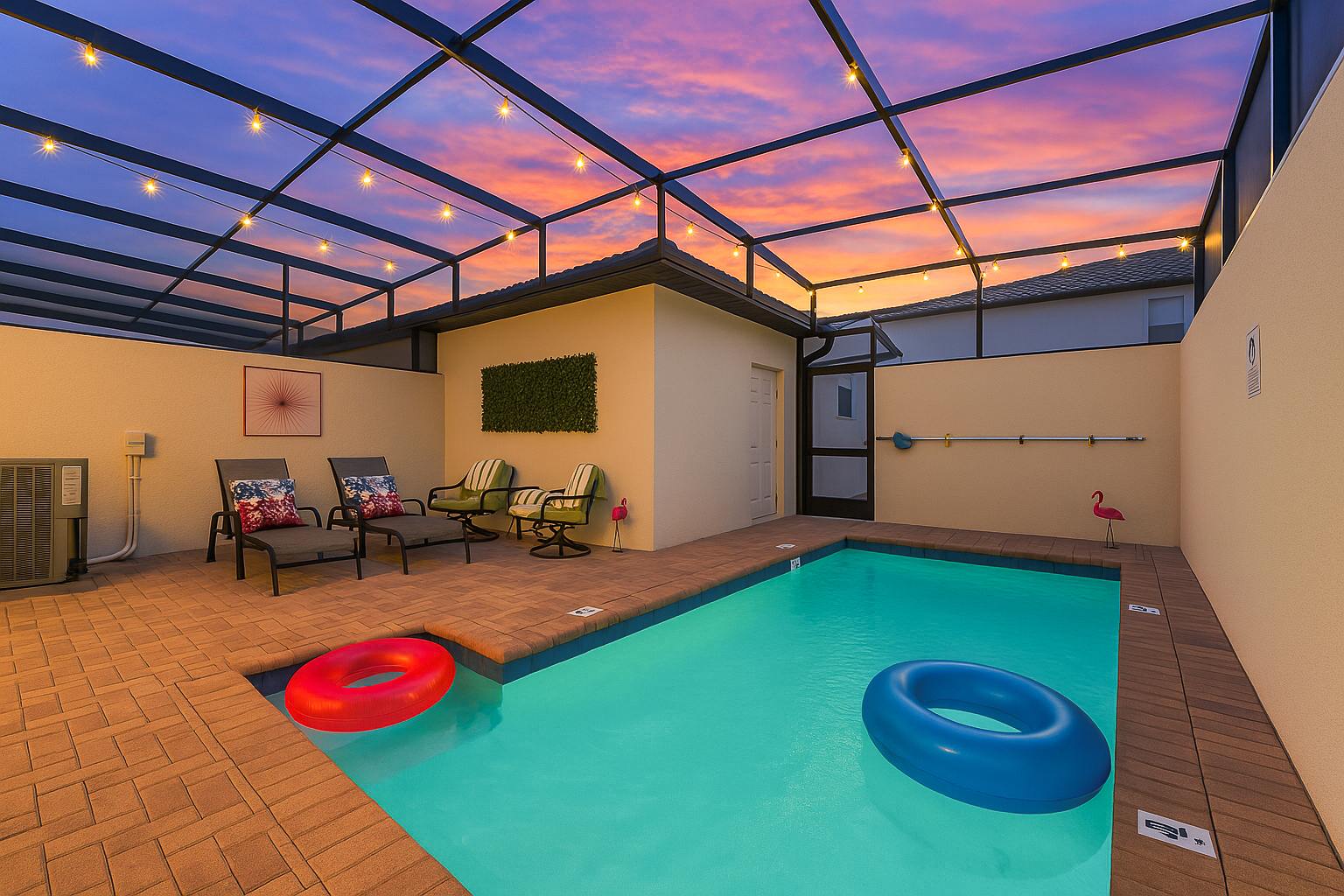 Spacious villa near Disney w/ private pool
