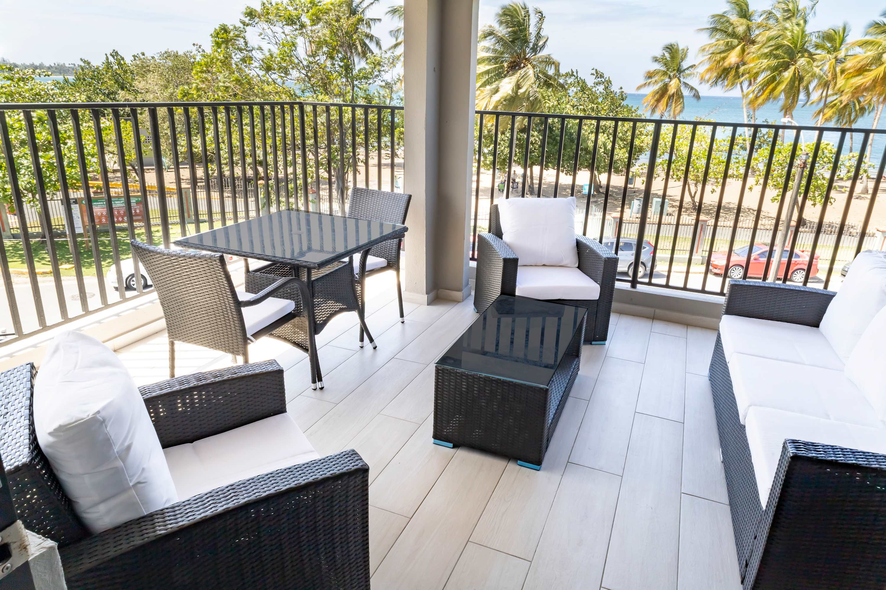 Entire complex  Beachfront Villa Complex 12 Bedrooms, 6 Baths, Sleeps 48 - Property photo