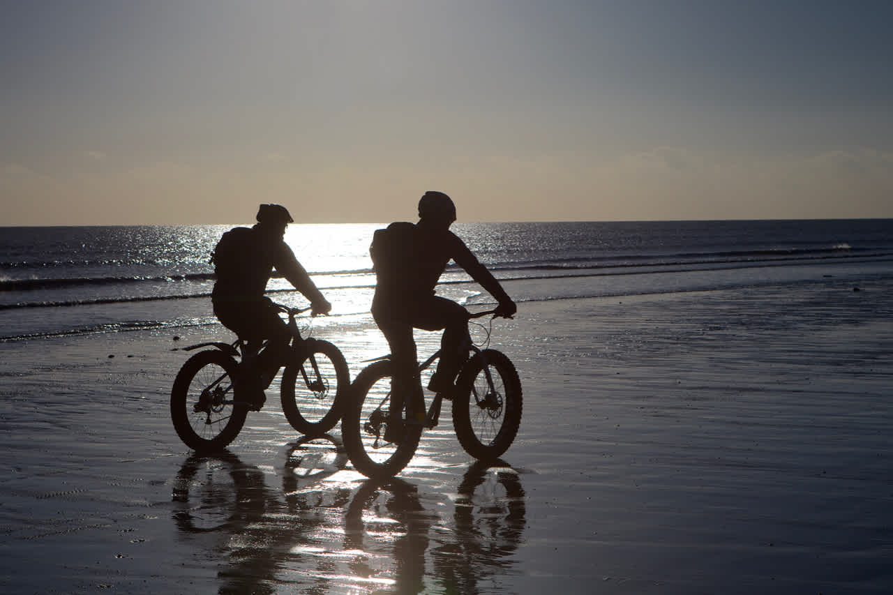 There are plenty of bike trails in the area.