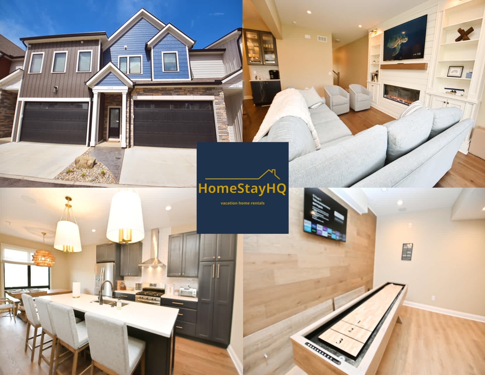 Luxury Townhouse near Notre Dame with Fireplace & Pit (1418)