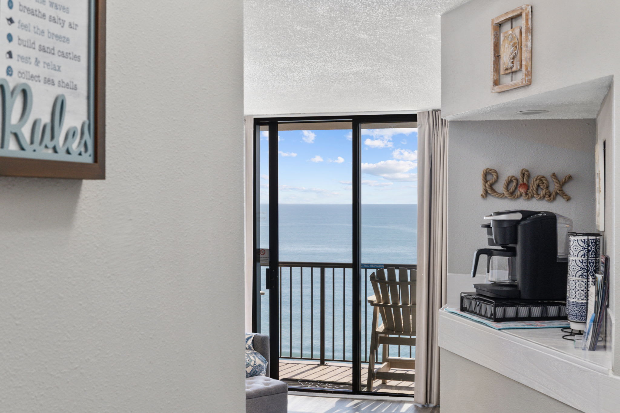 Enjoy a cup of coffee - Regular coffee pot is available for you to use.