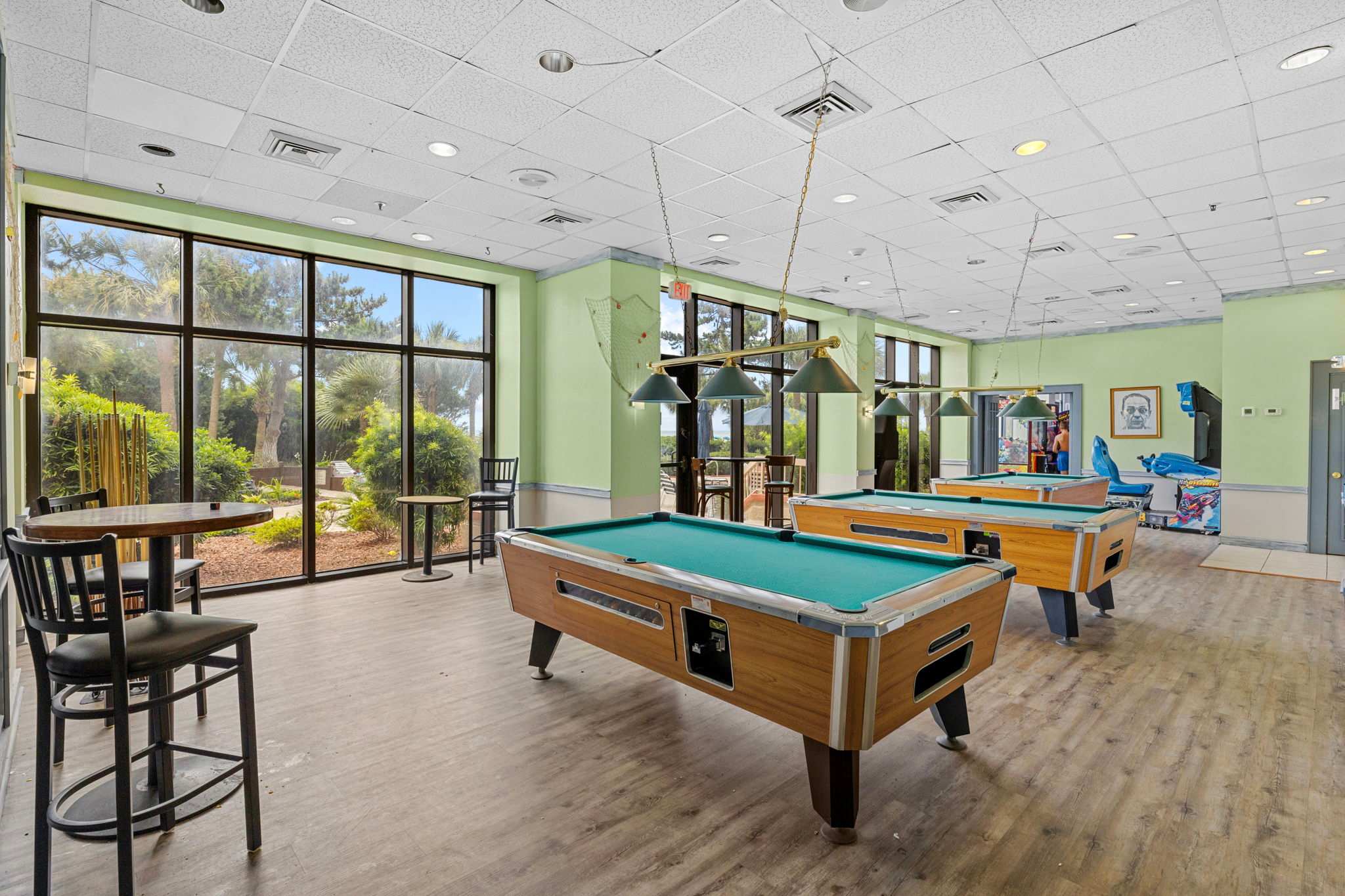 Gaming room.