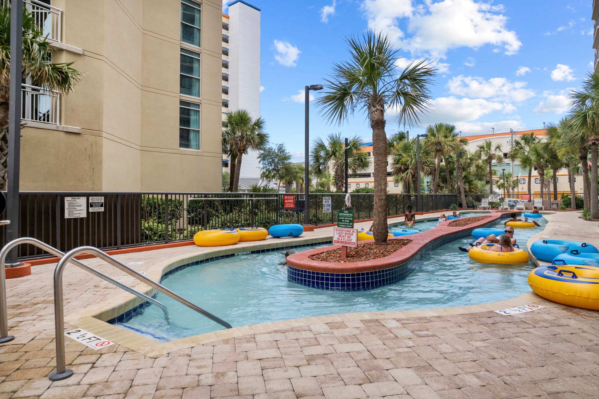 Soak up the sun, one splash at a time in our outdoor pool.