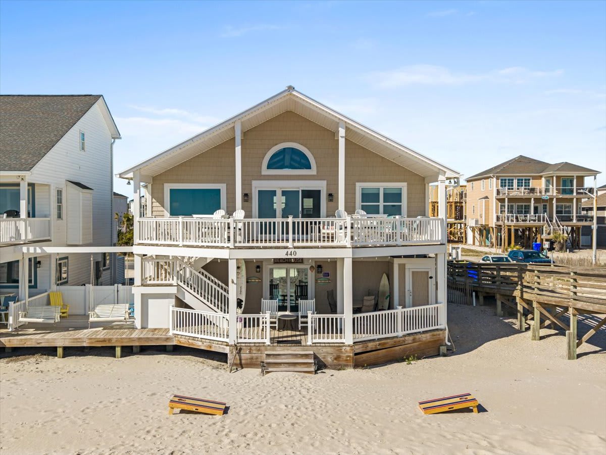 Captains Quarters~Oceanfront, Gameroom, EV Charger — Ocean Isle Beach, NC — vacation rental