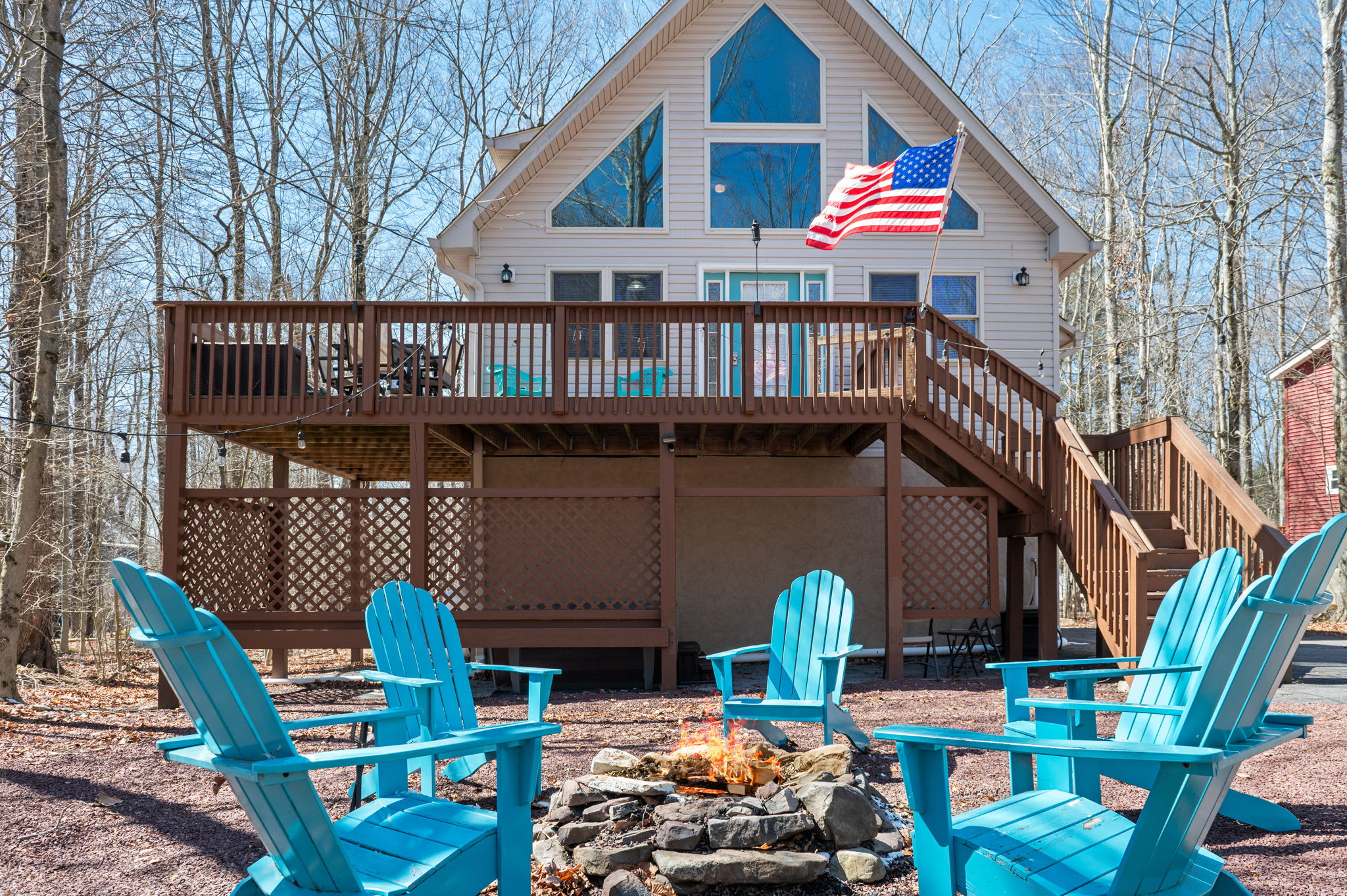 Arrowhead Chalet: Hot Tub, Game Room & Fire Pit