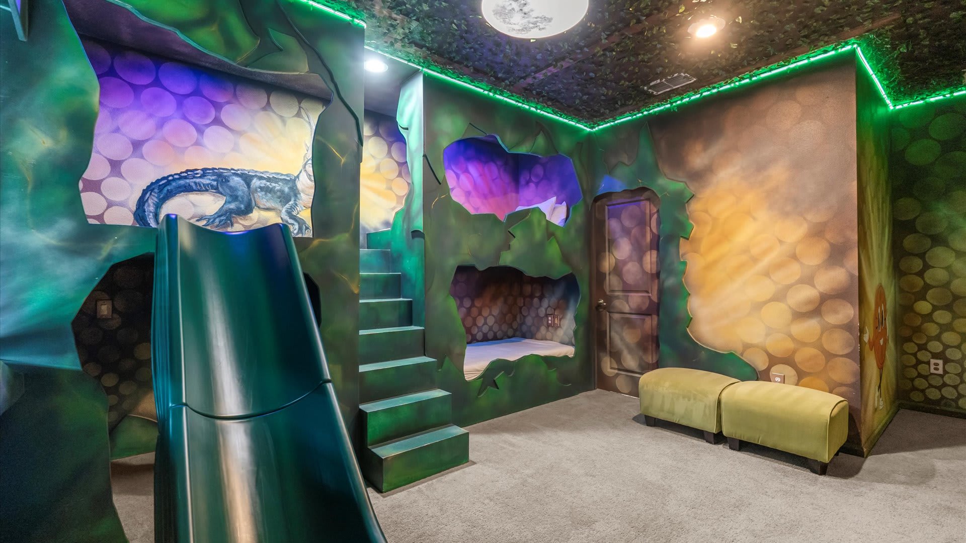 Alligator Themed Kids Room