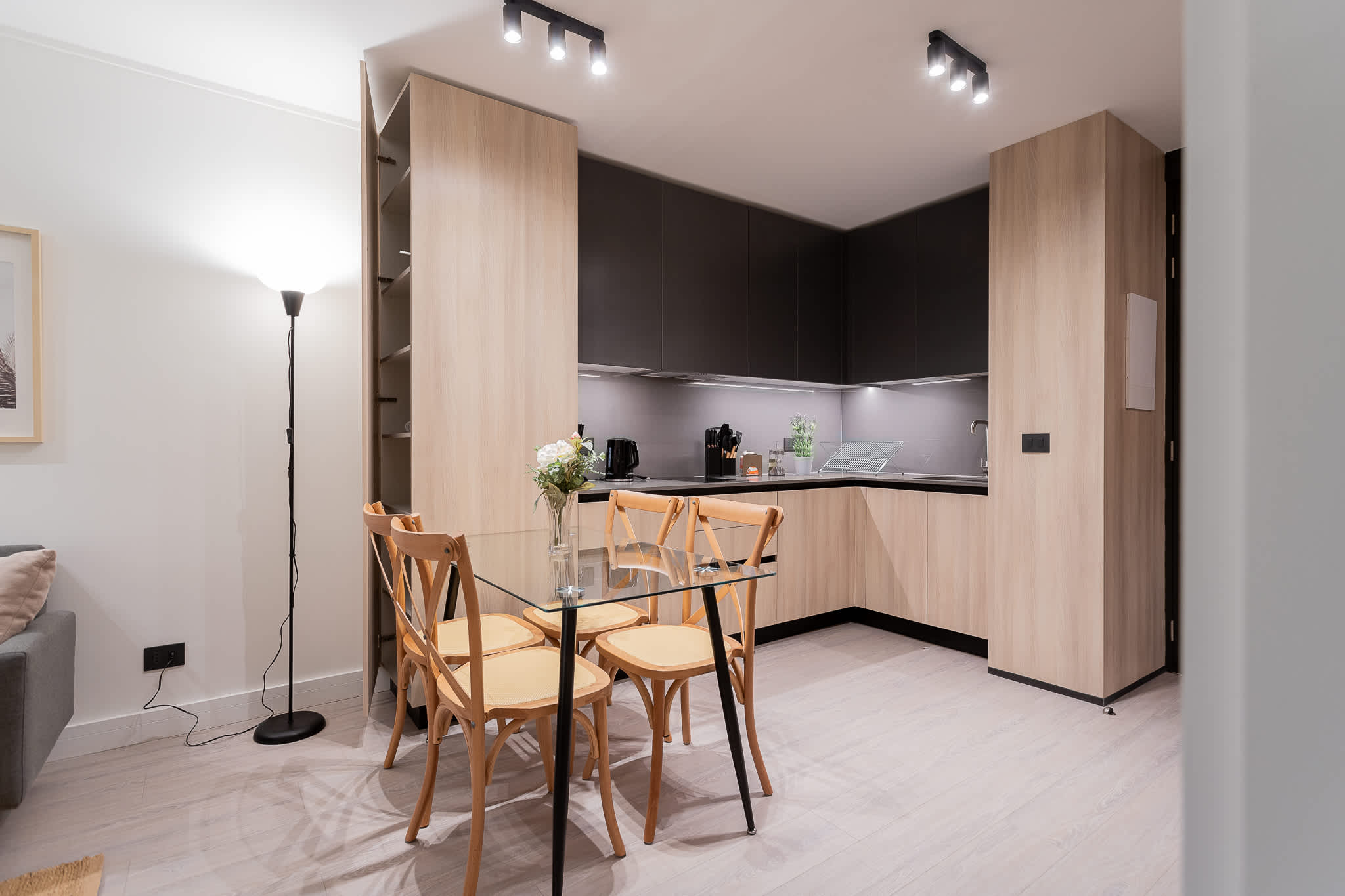 Experience modern living in this stylish kitchen, perfect for casual dining and culinary adventures during your stay!