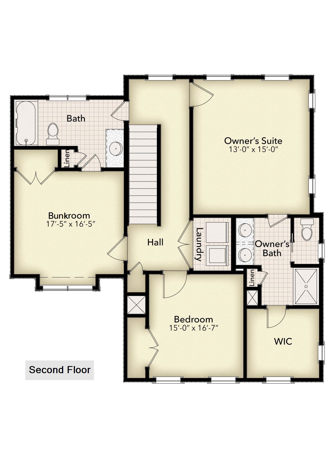 2nd Floor layout
