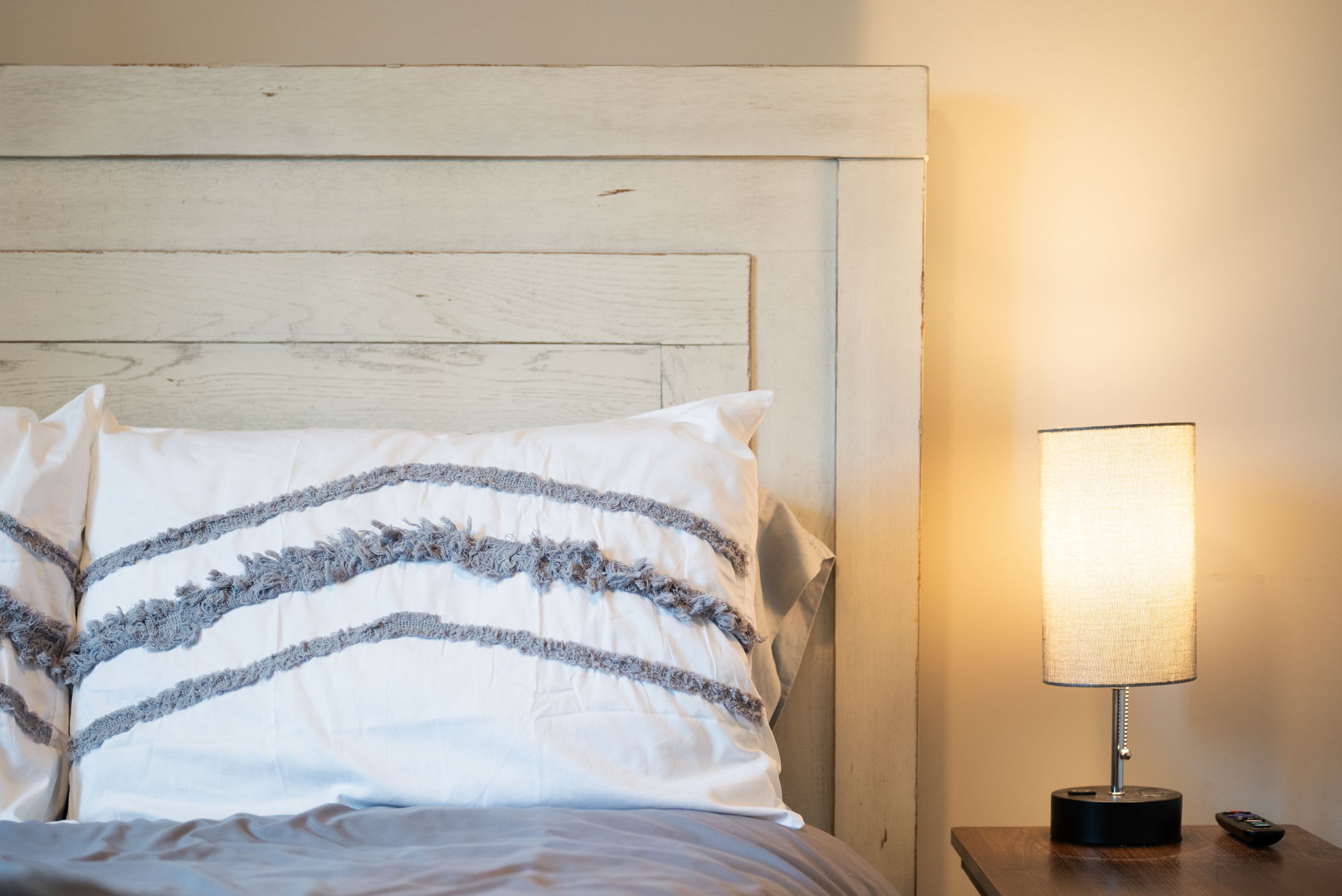 Warm Bedside Glow
Simple, stylish, and calming with just the right amount of light to wind down for the night.