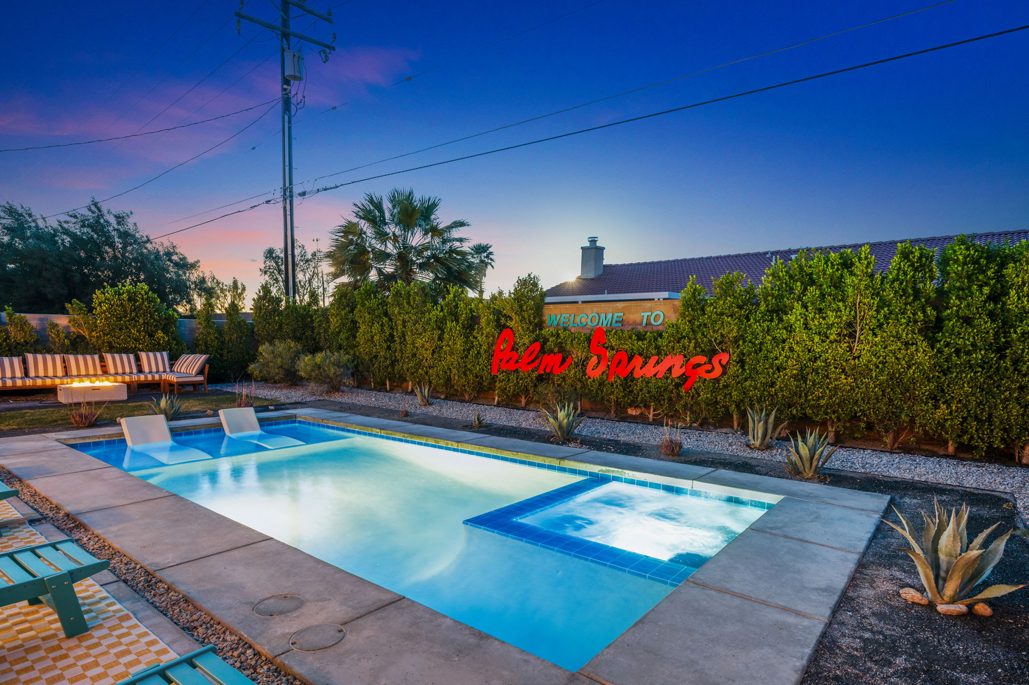 NEW Retro Escape 70's Vibes Wellness Game Room — Palm Springs, CA — vacation rental