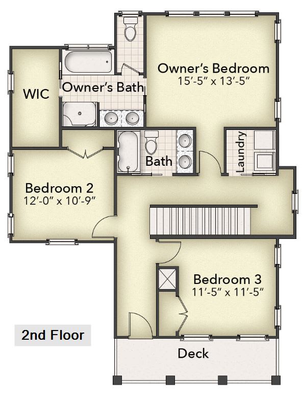 2nd floor layout