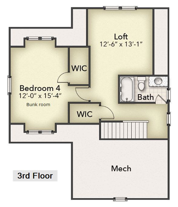 3rd floor layout