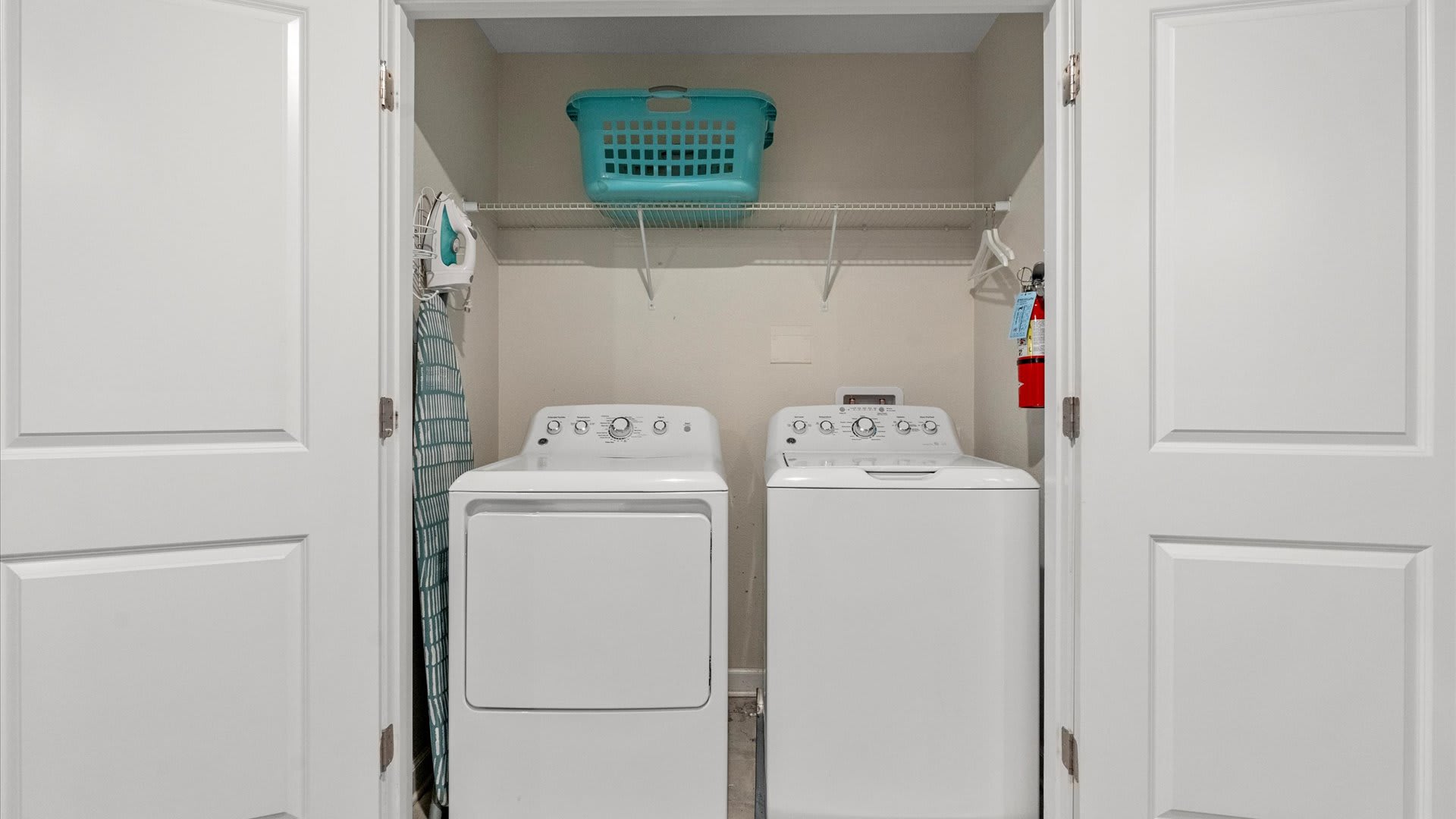 In-home laundry facilities (washer and dryer)