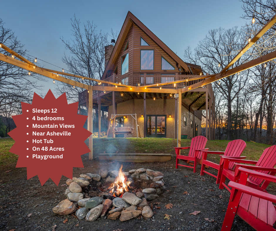 48 Acres - Fire Pit - Game Room - Near Asheville — Marshall, NC — vacation rental