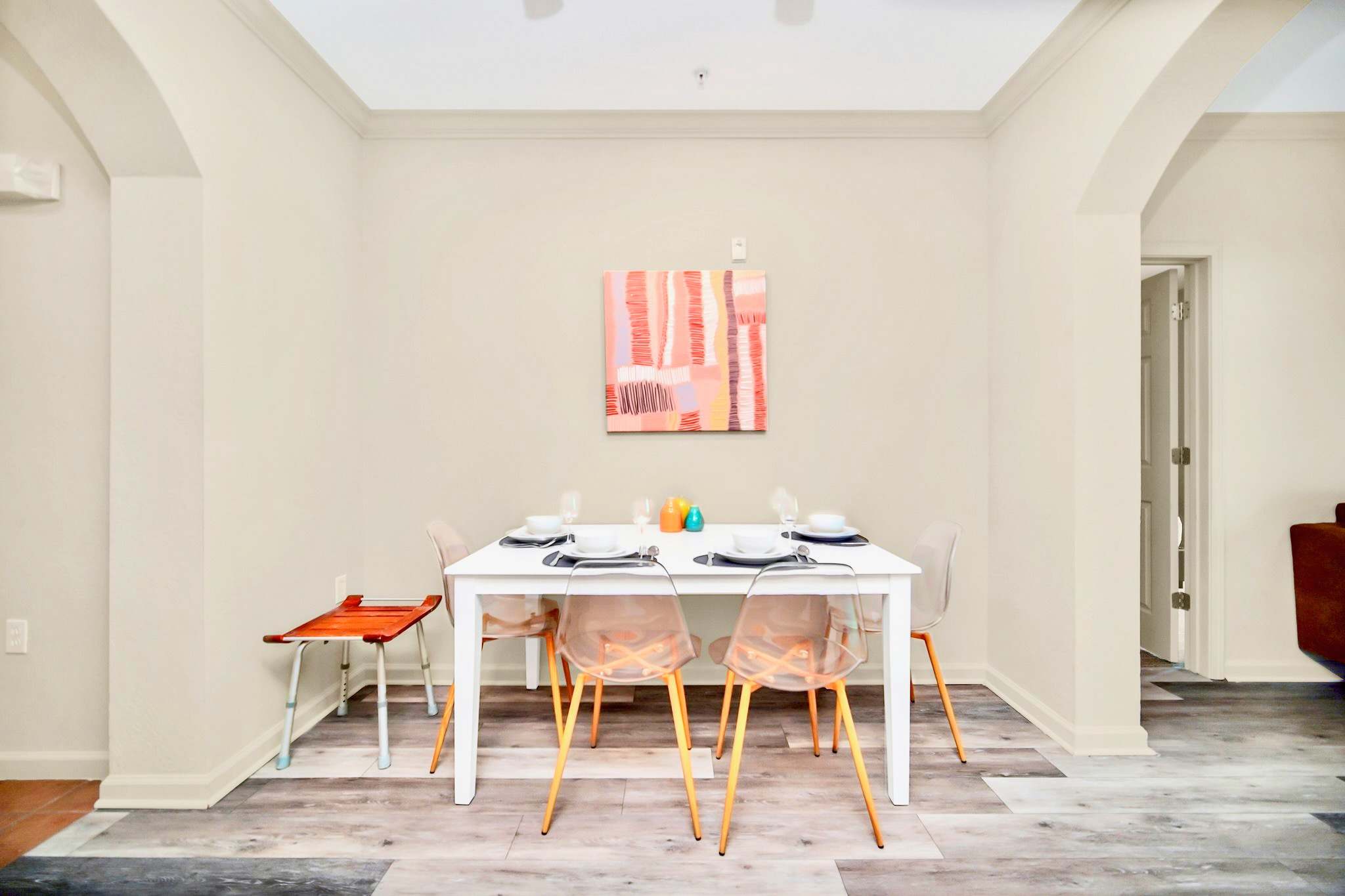 Dining area for shared meals