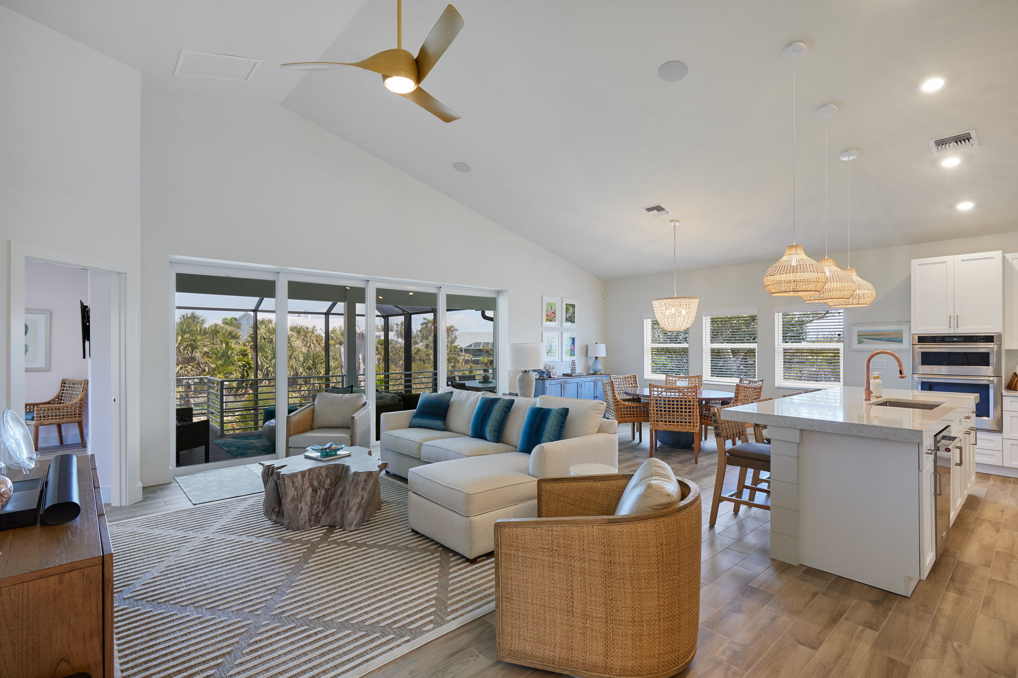 Heavenly Palms- New Construction Pool Home with 10 minute walk to the Beach! — Sanibel, FL — vacation rental