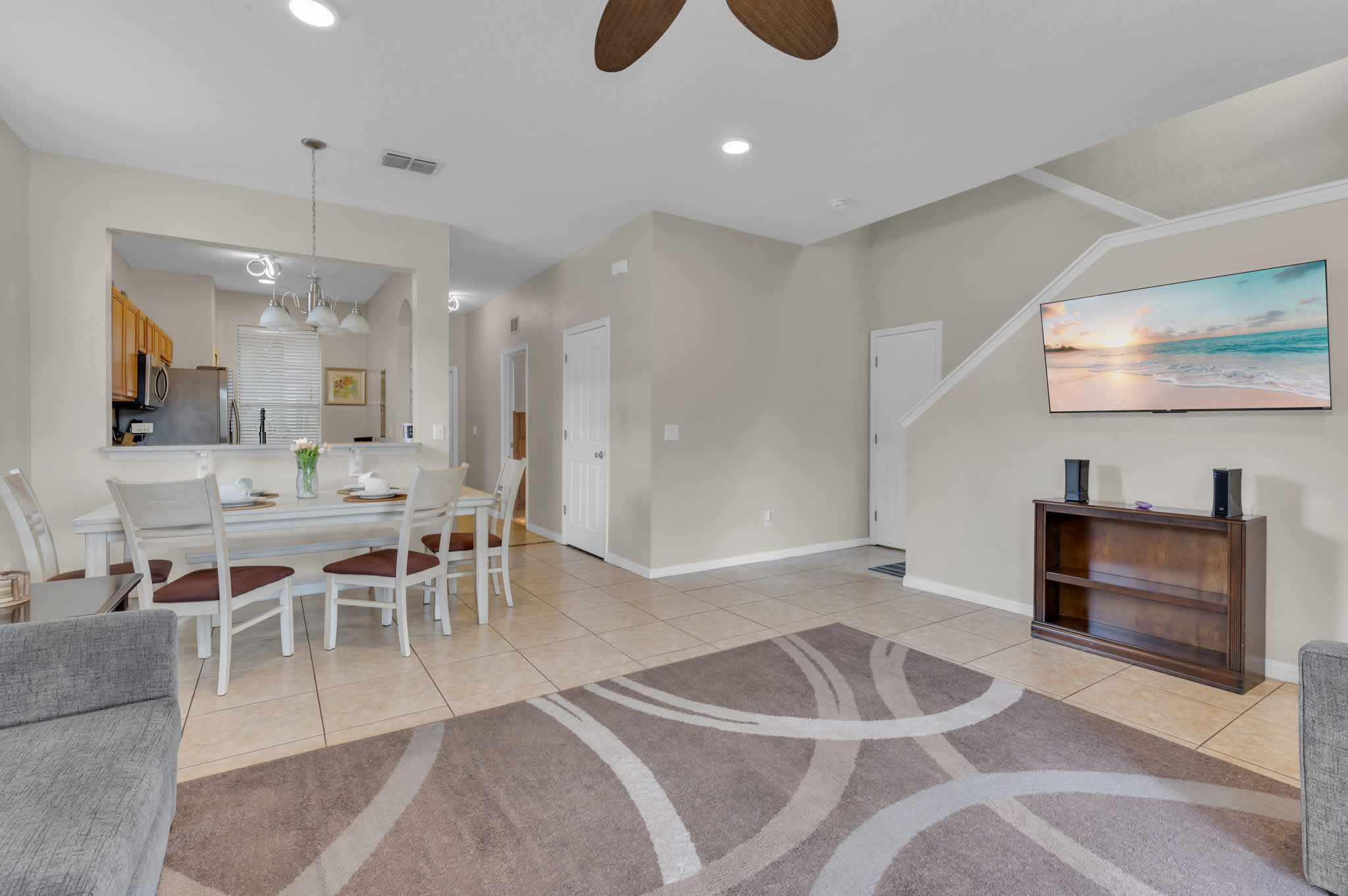 Townhouse w/pool slide & lazy river at Regal Palm